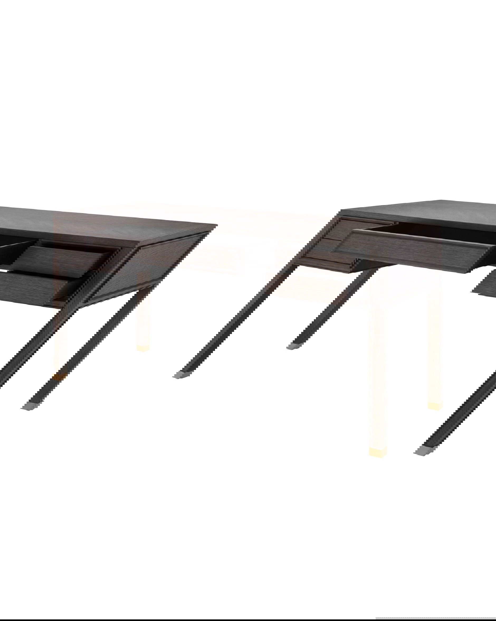 Melchior skrivbord brun OUTLET