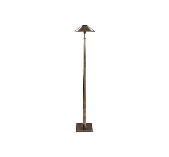 Positano Floor Lamp Antique Brass