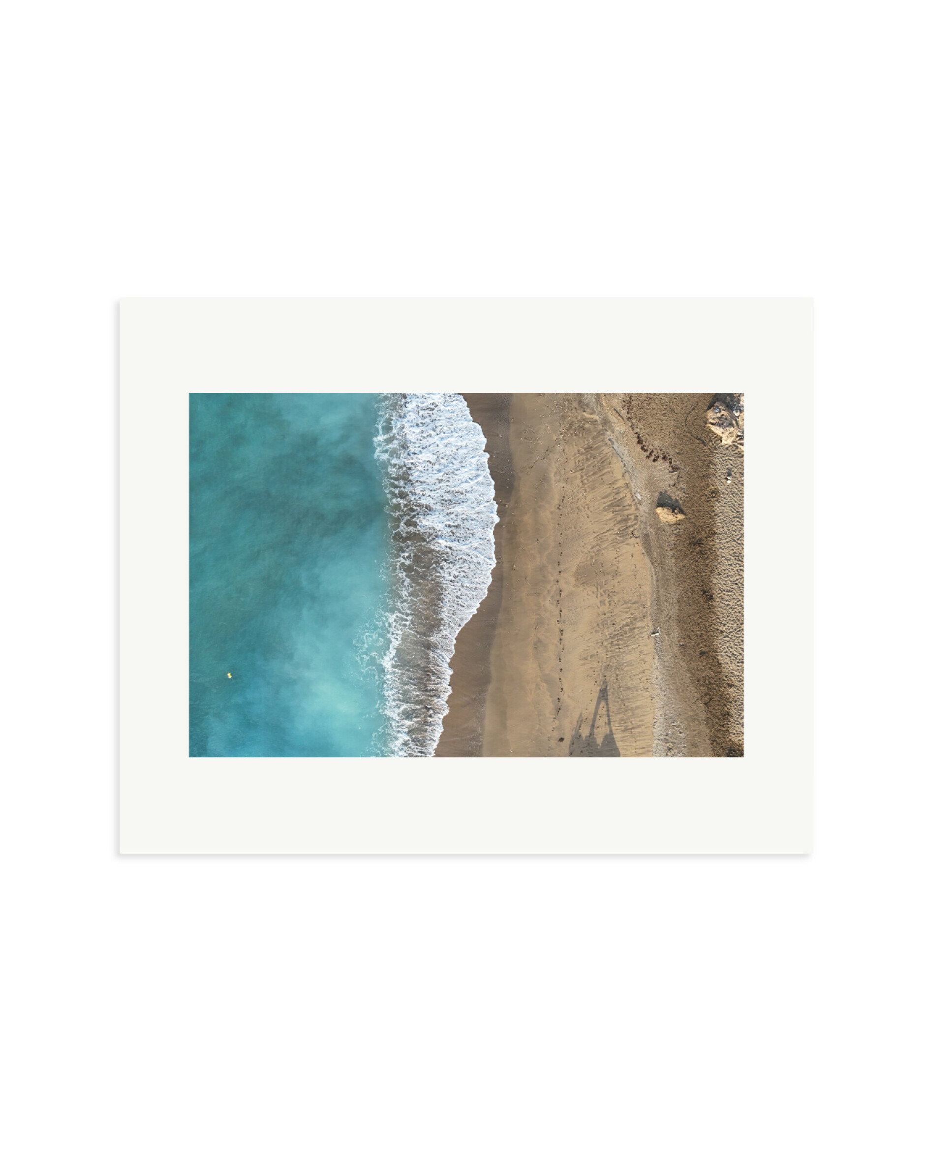 Footprints Print Only / Medium