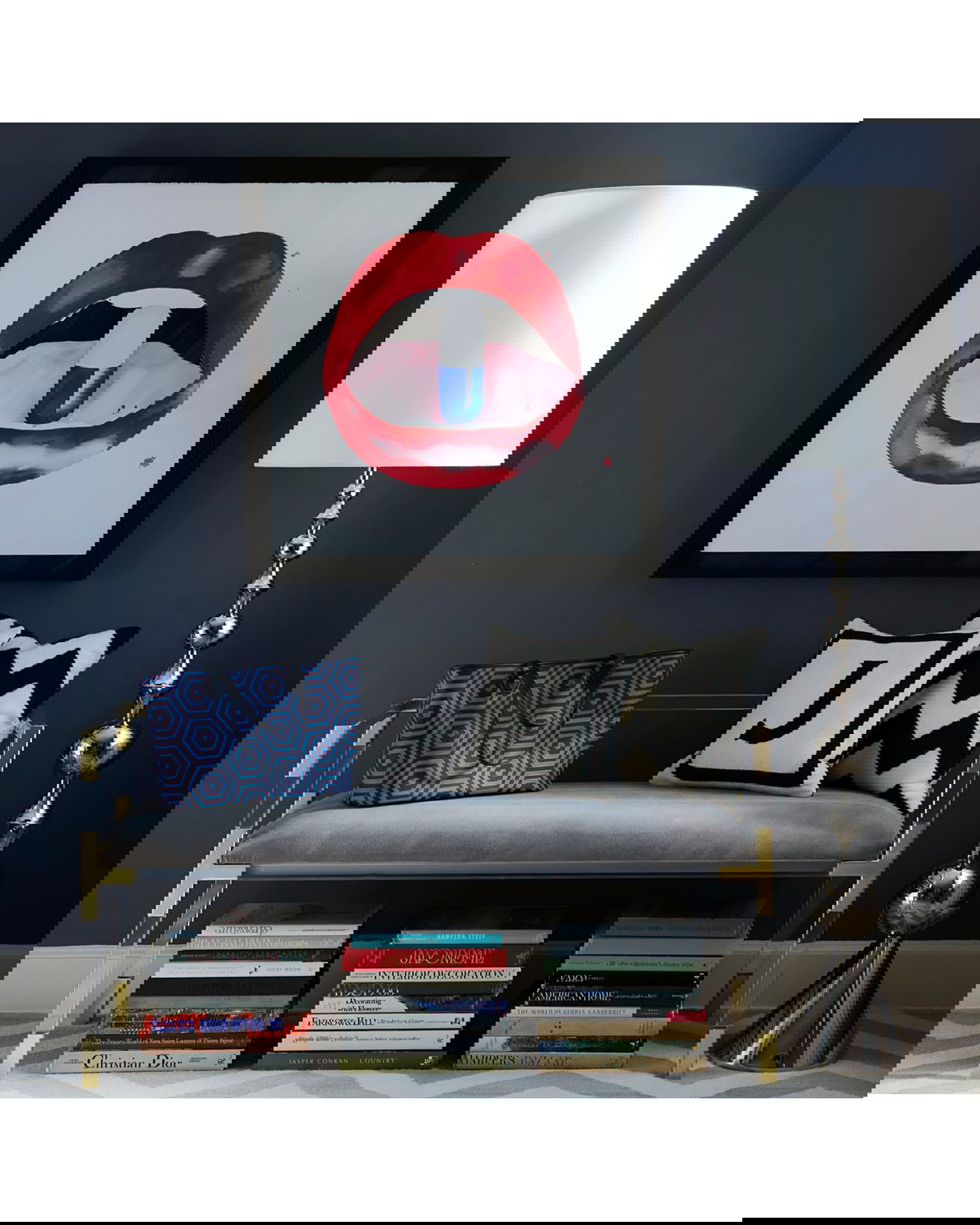 Jacques bänk mässing