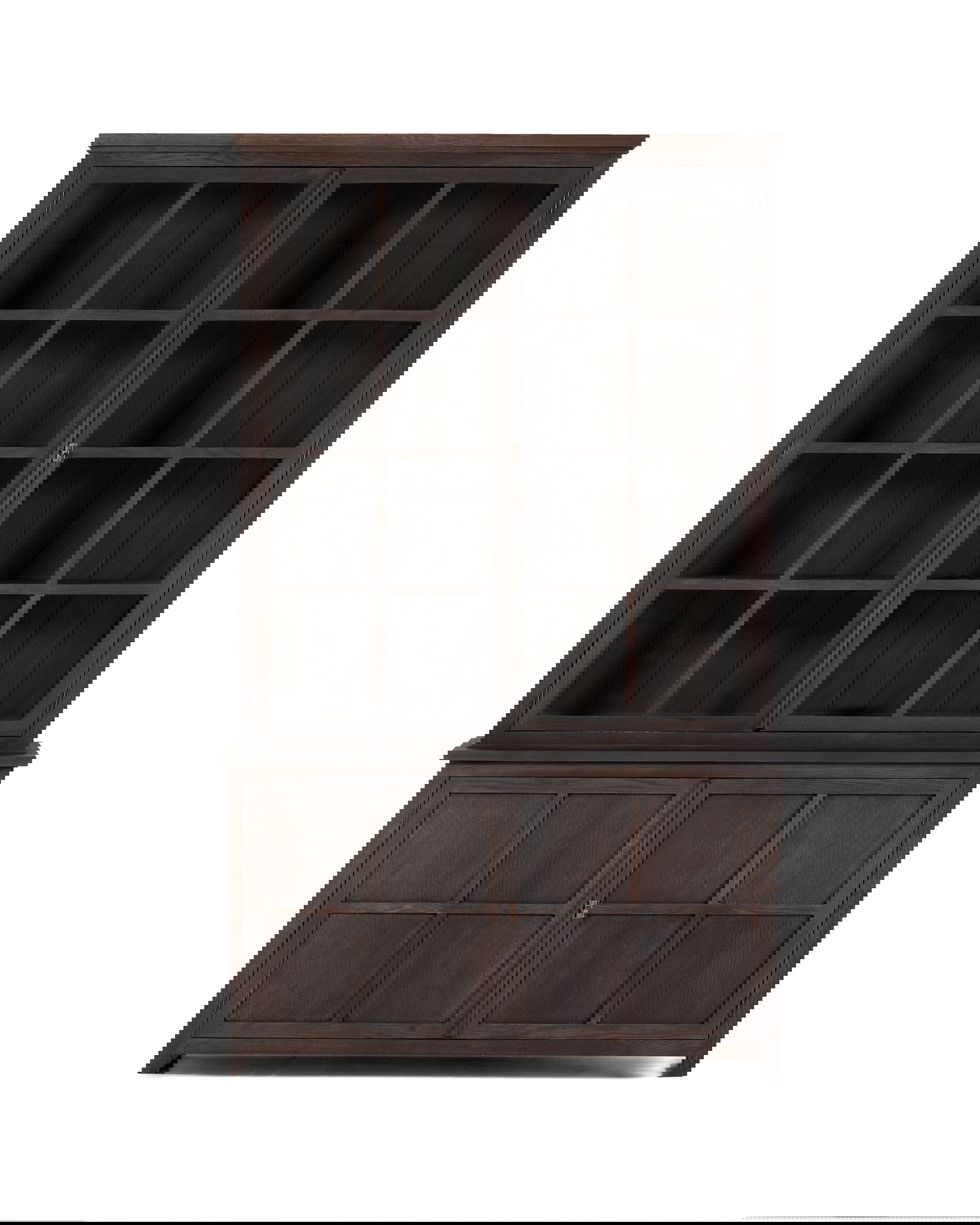 Rhode Island vitrinskåp mountain wenge