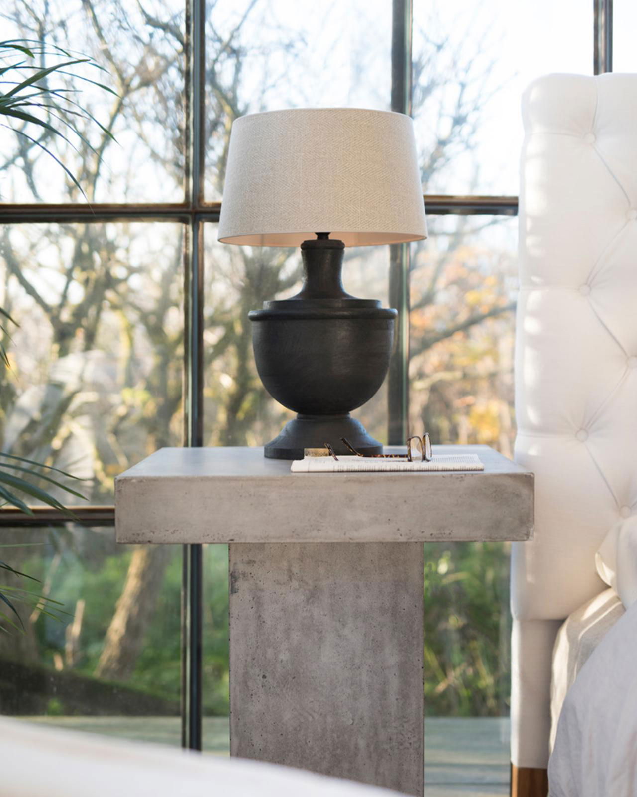 Capri lampefot svart