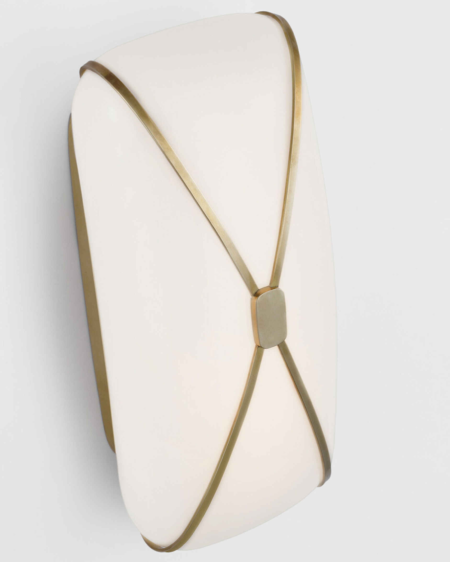 Fondant 13" Linear Bath Sconce Brass