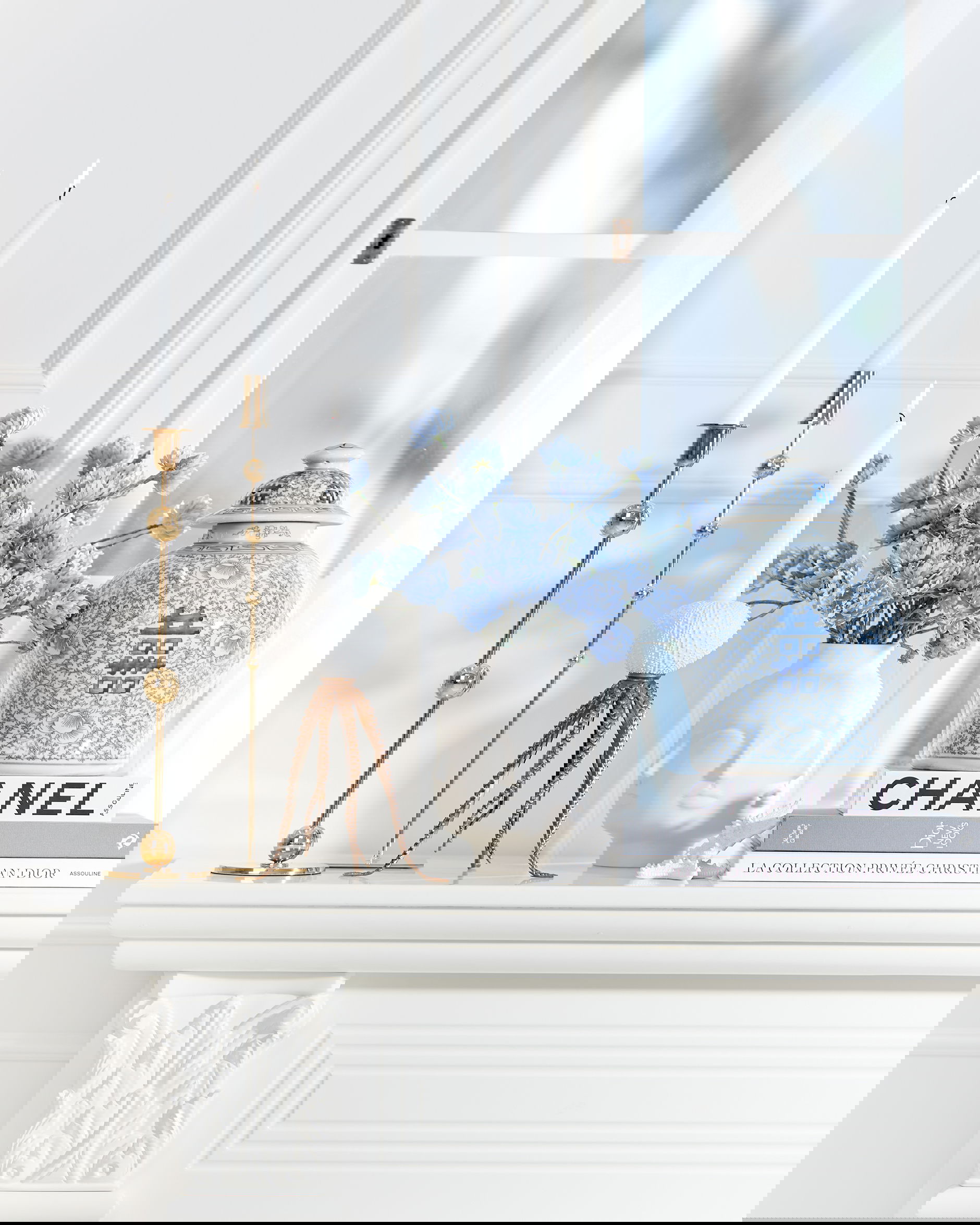 Ascot-messinkikynttilänjalka