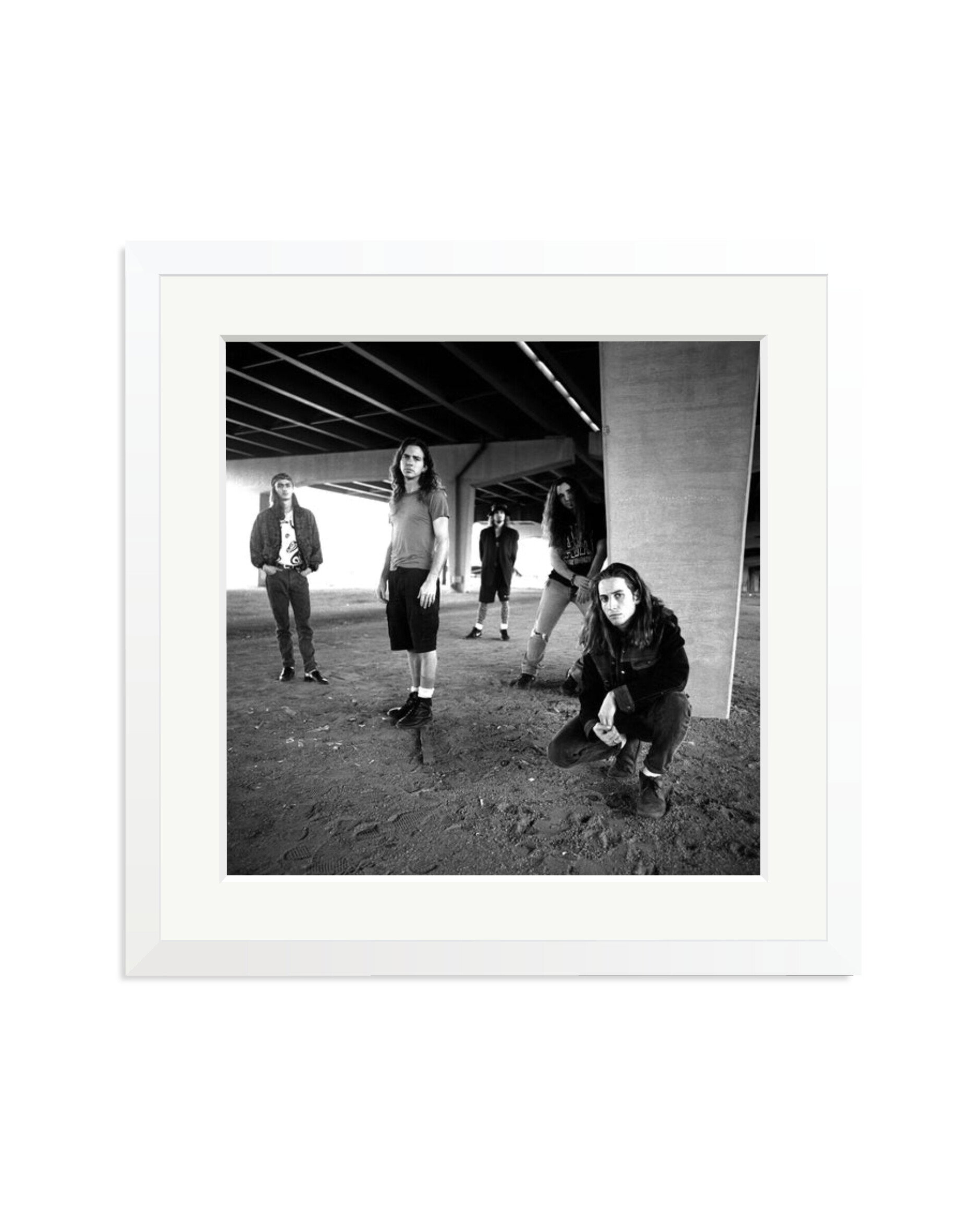 Pearl Jam in 1991 White / Large
