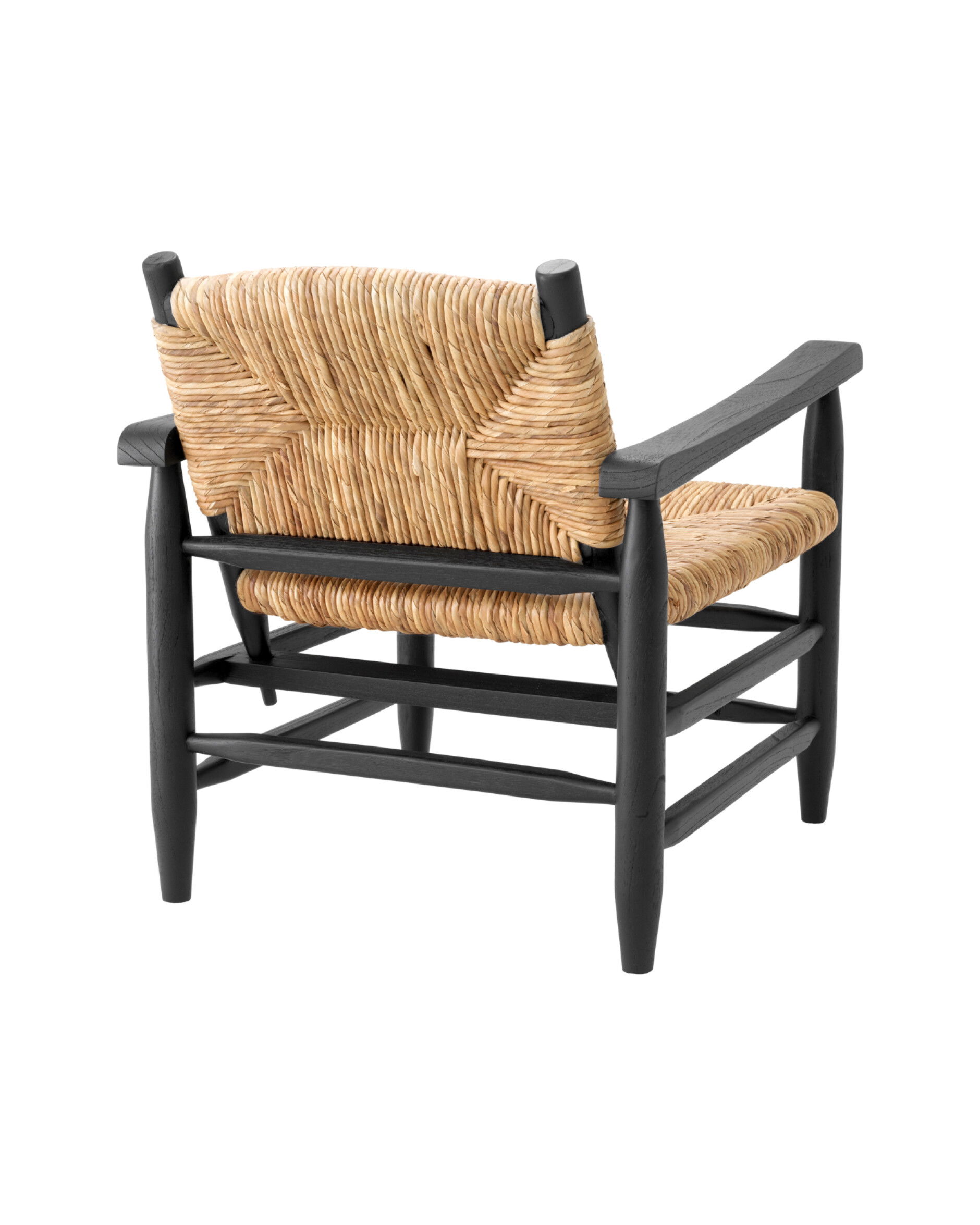 Elliott fåtölj svart/natur