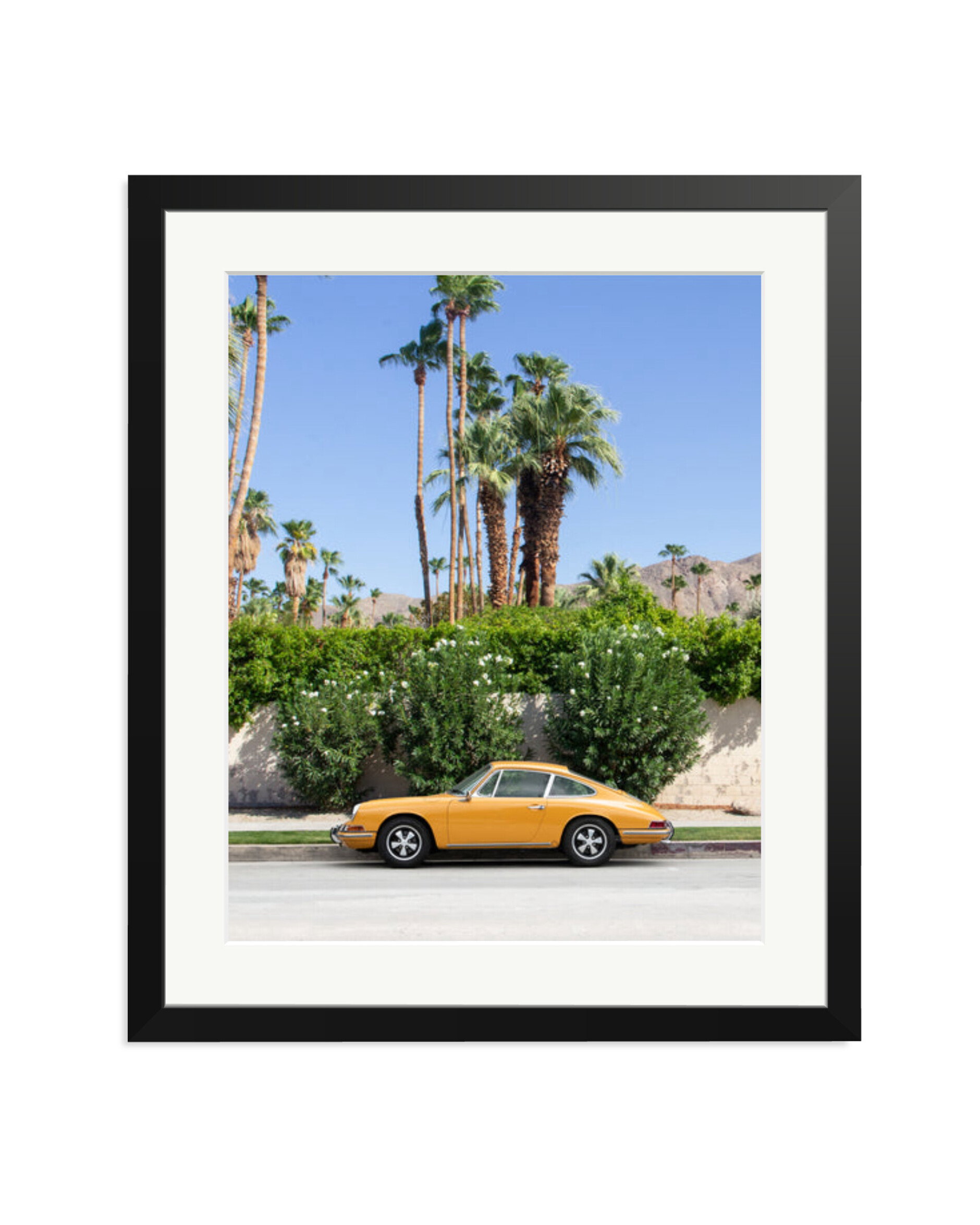 Porsche 911 in Palm Springs Black / Large