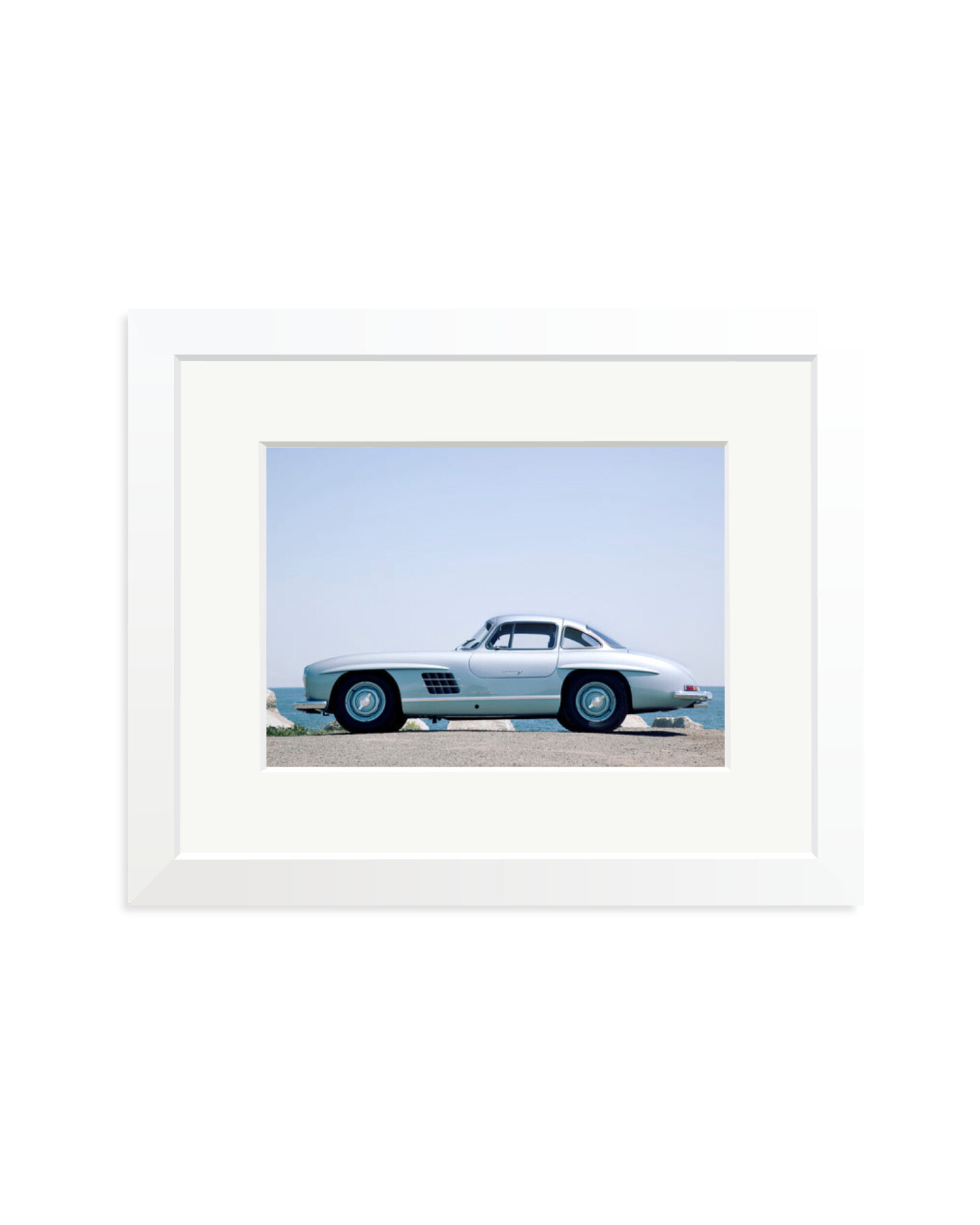 1956 Mercedes Benz White / Small