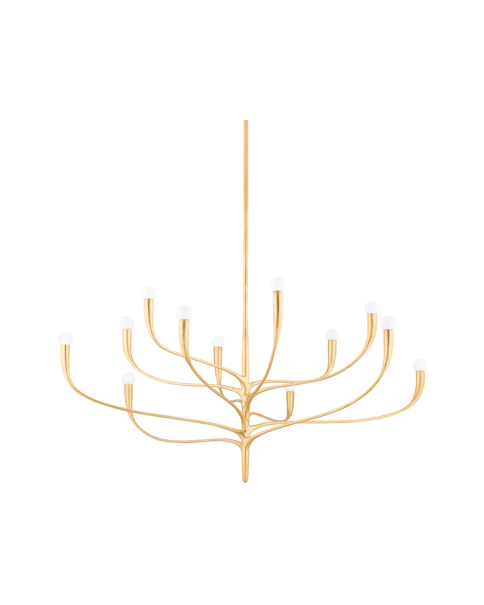 Labra lysekrone vintage gold