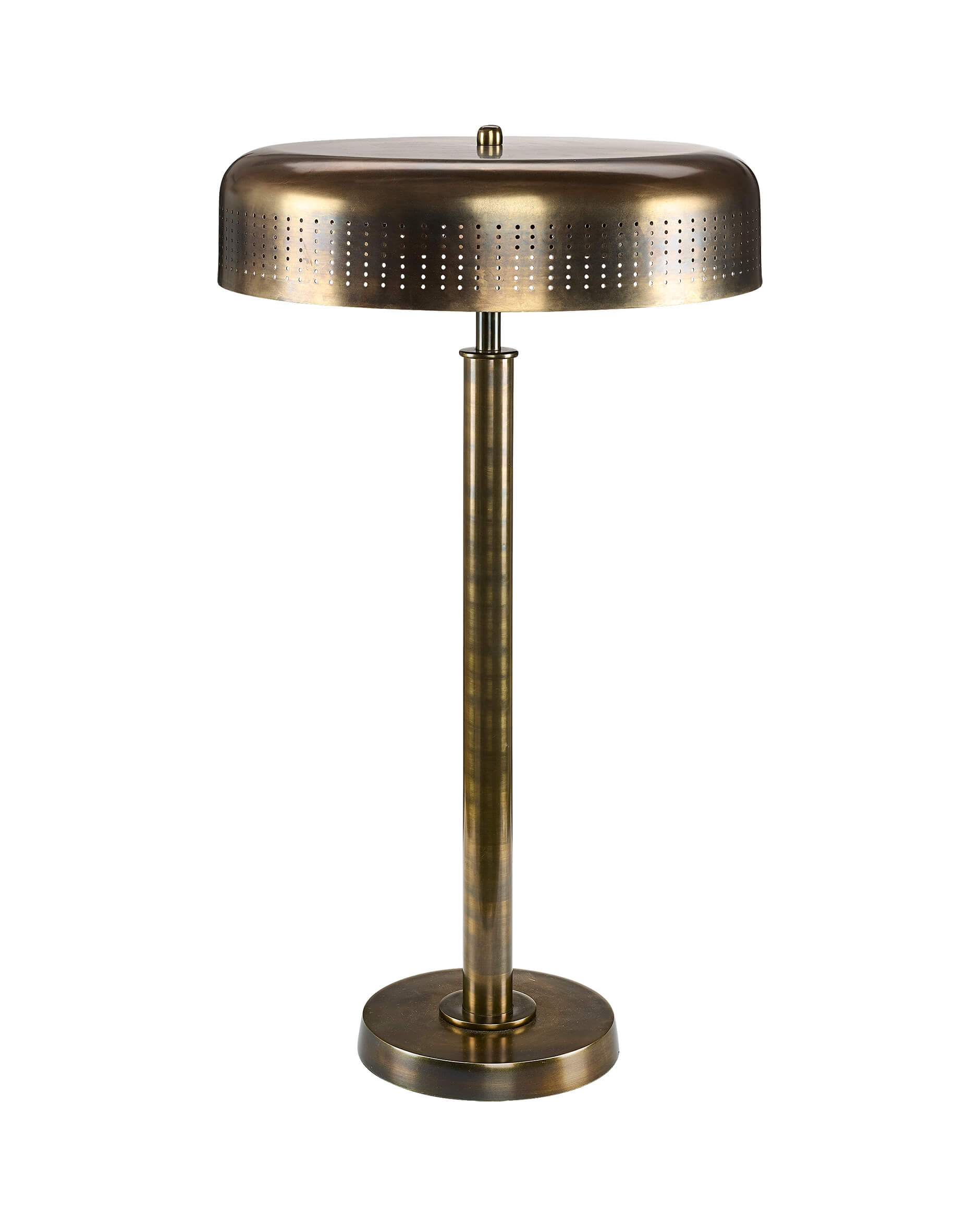 Armando bordslampa antik mässing L