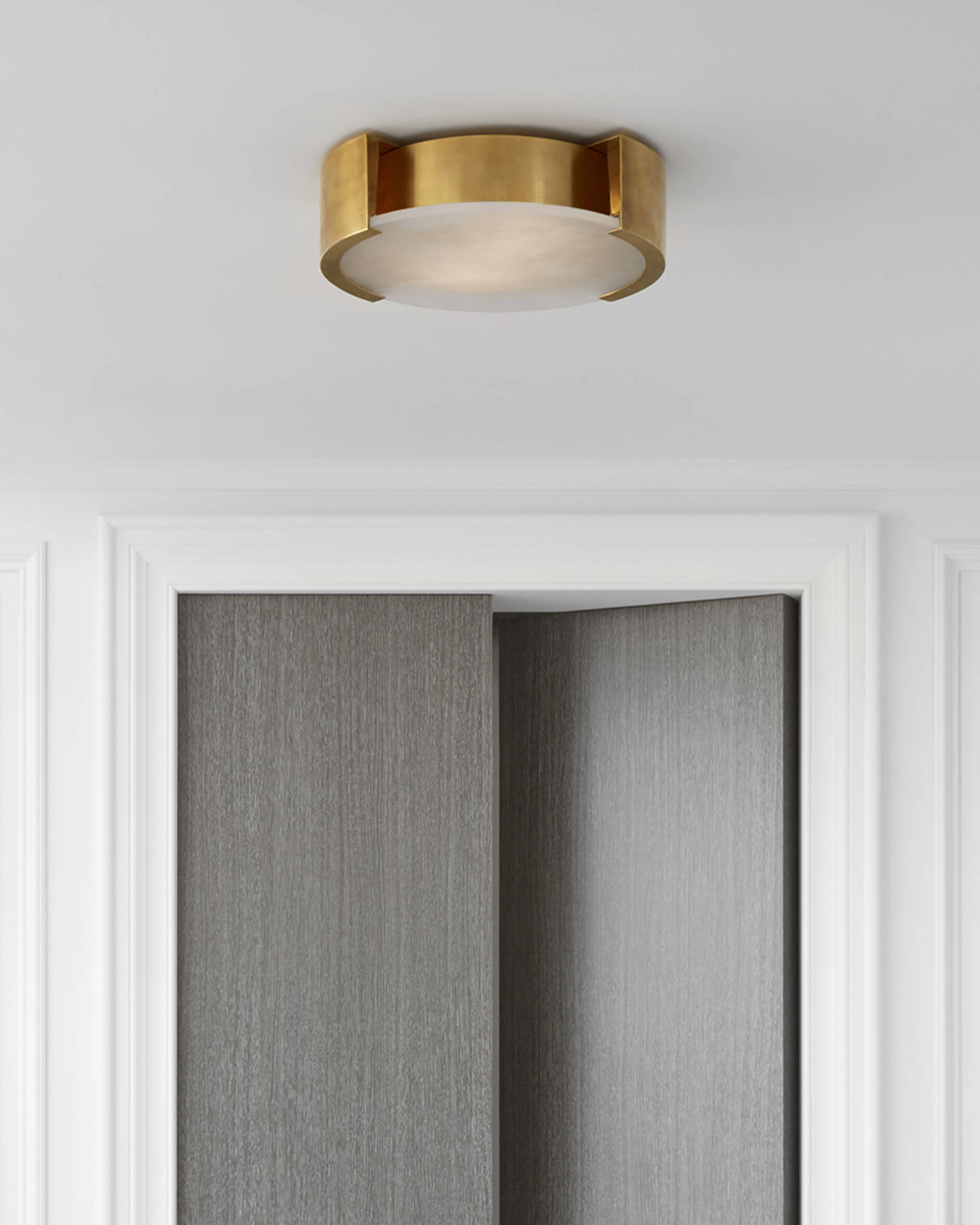 Melange plafond mässing L