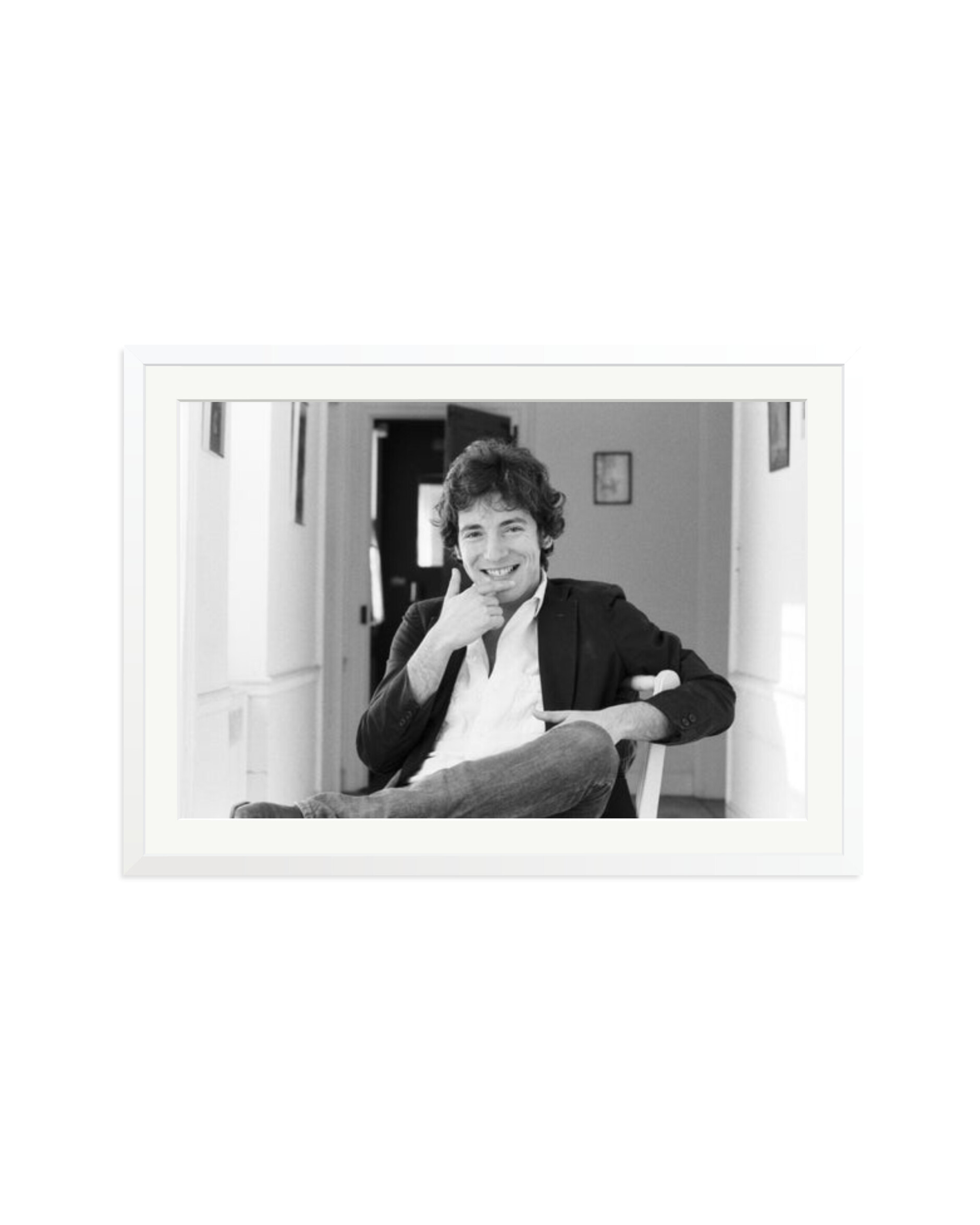 Bruce Springsteen at Home White / XXL