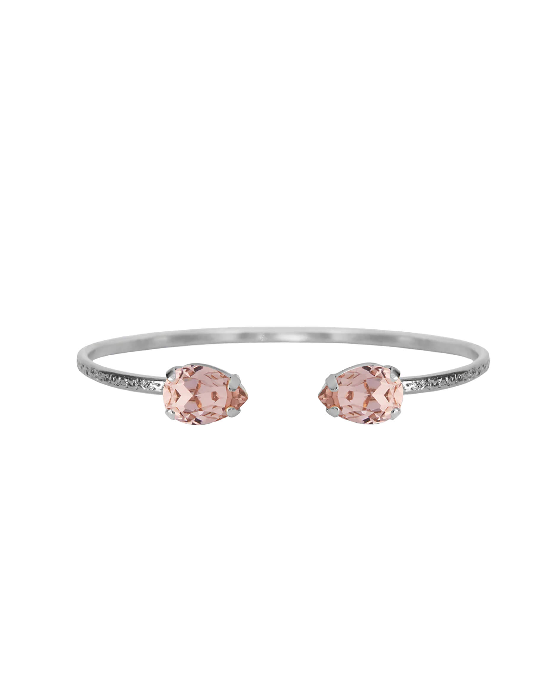 Petite Drop armband vintage rose rhodium