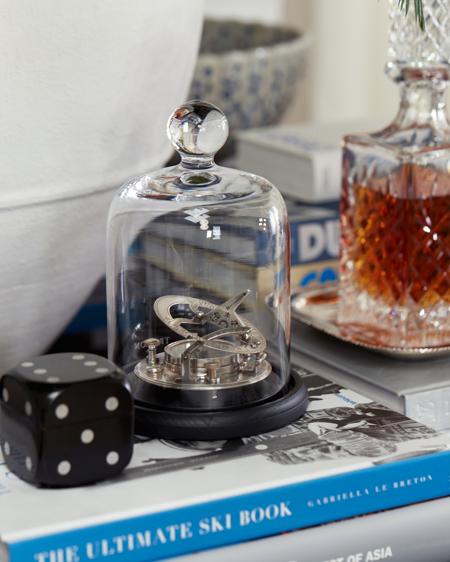 Tärning spel svart/silver