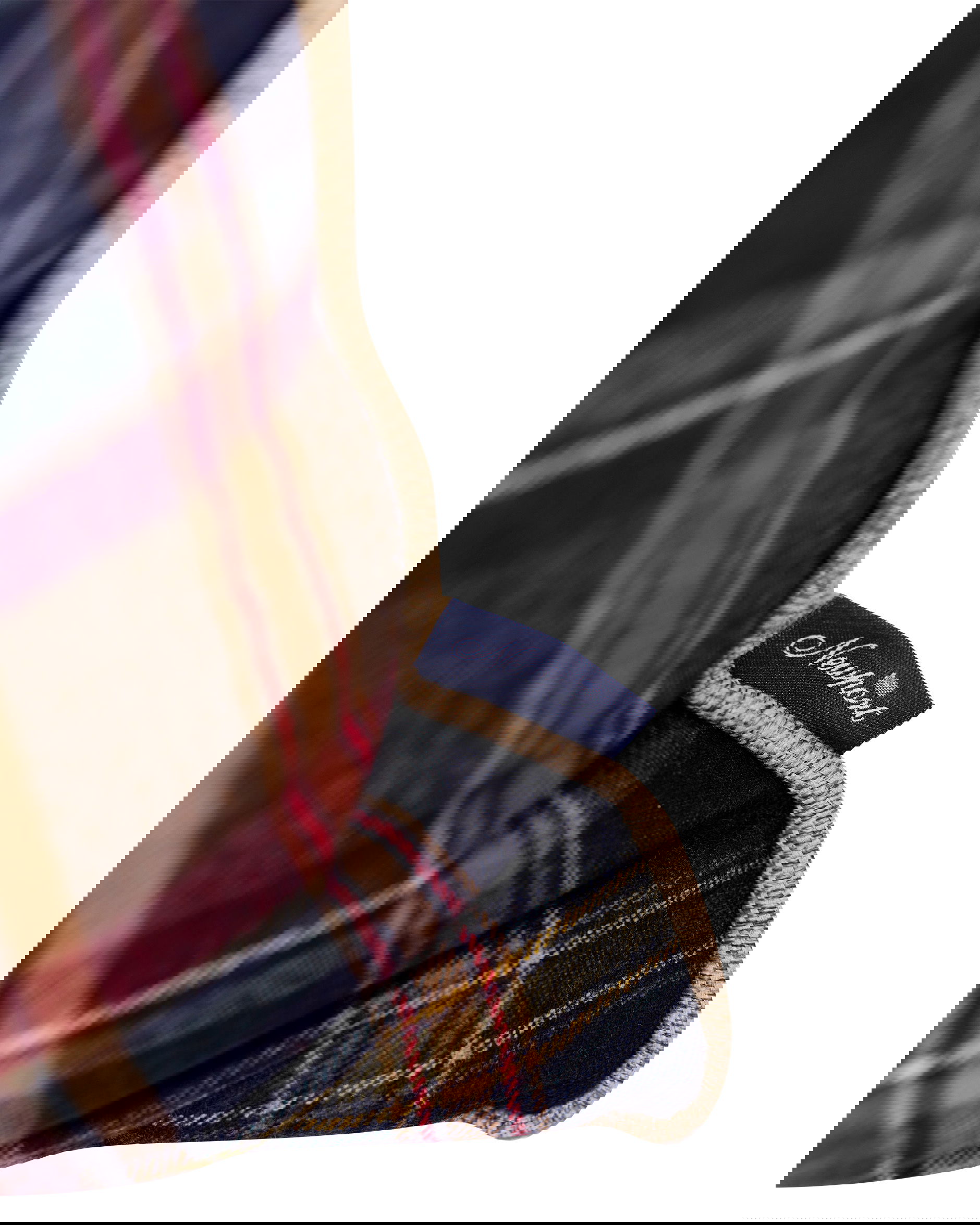 Ian Plaid Cushion Cover Balmoral Red