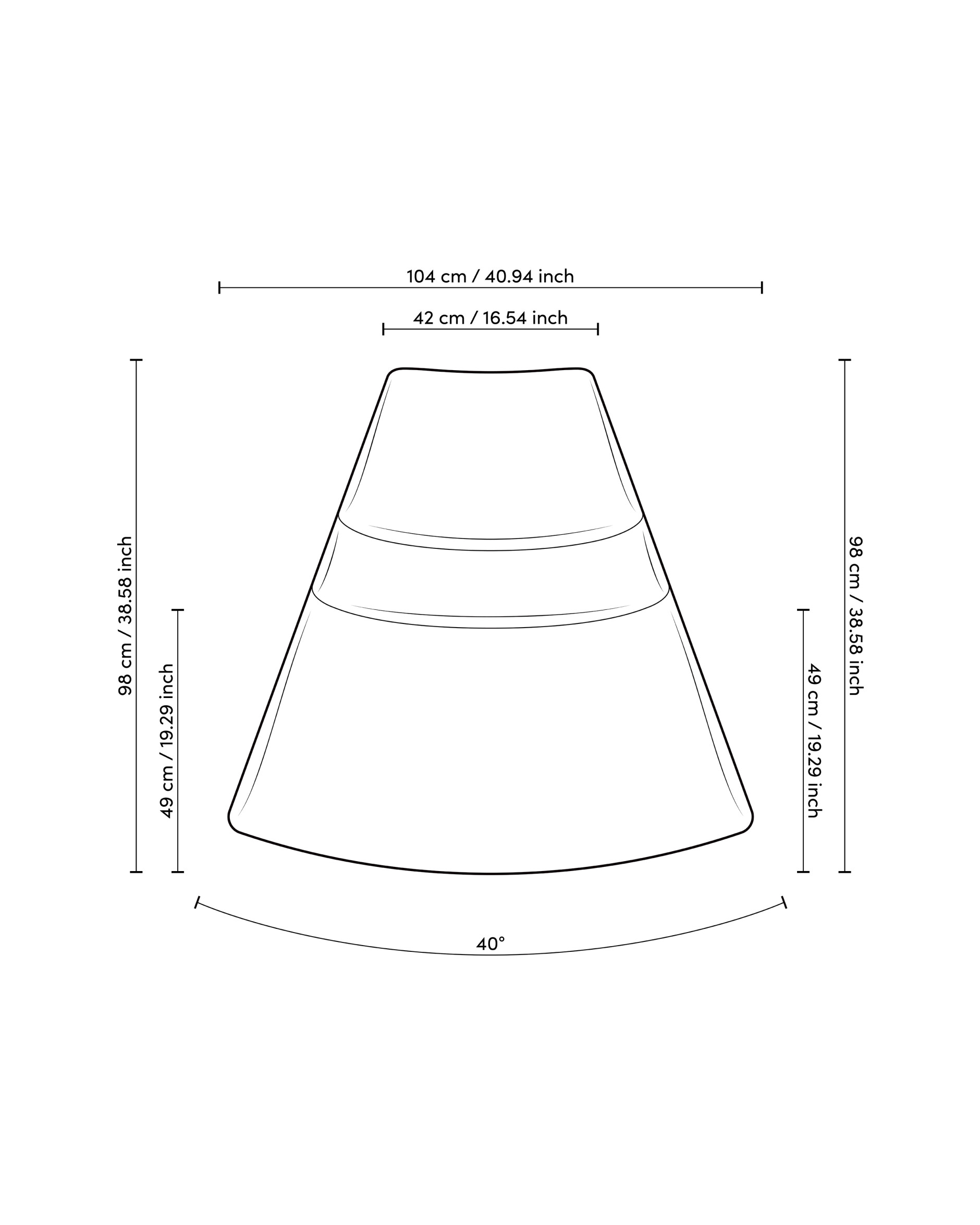 Lindau Module Outside Corner Lyssa Off-white