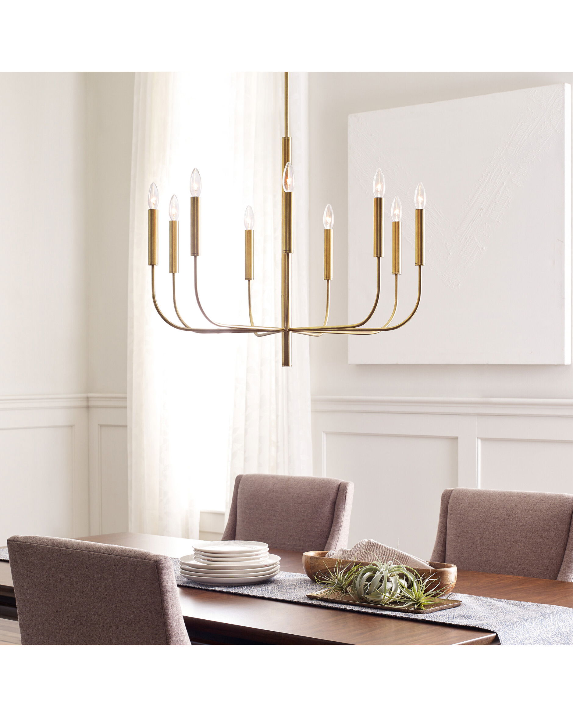 Brianna takkrona mässing M