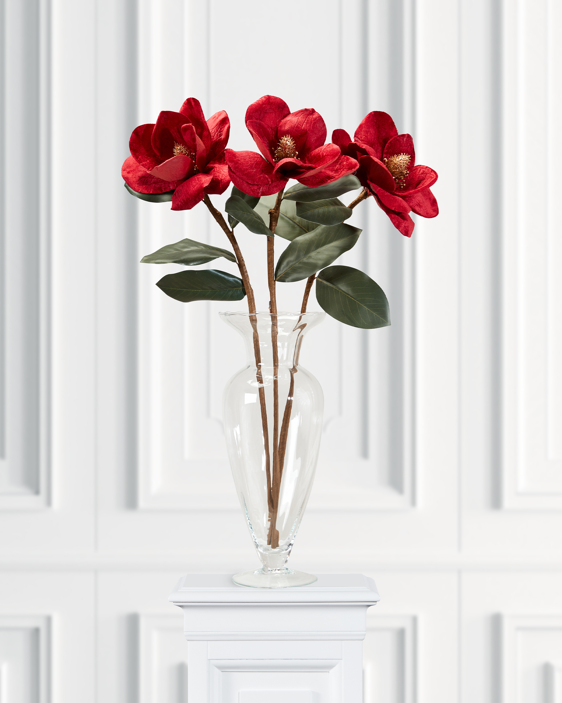 Magnolia snitblomst rød 3-pak