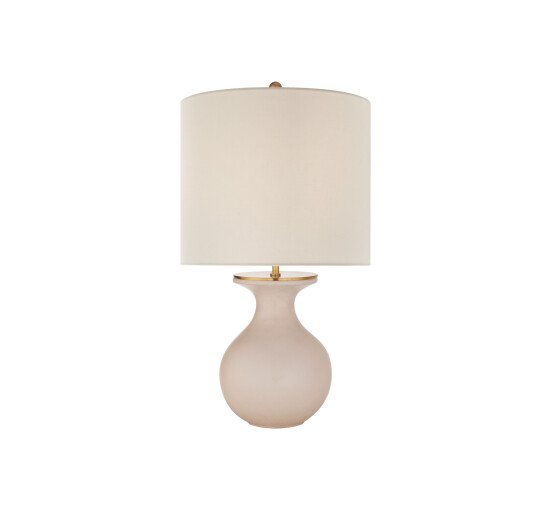 Blush - Albie Small Desk Lamp New White