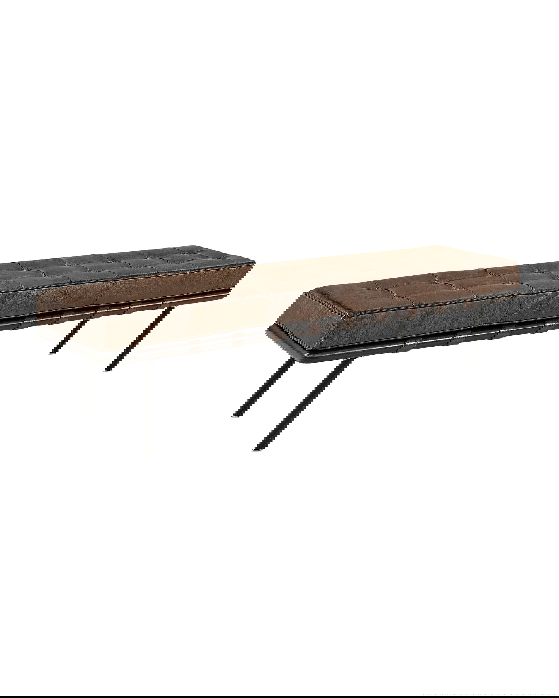 Princetown skinnbänk brun