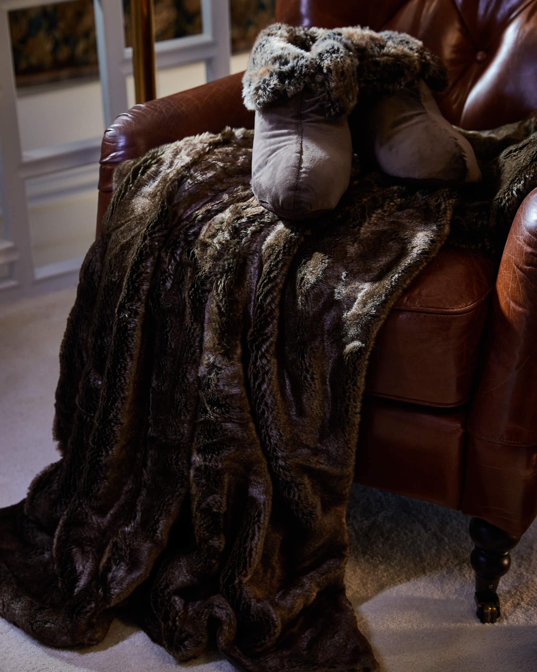 Aspen pläd brown bear