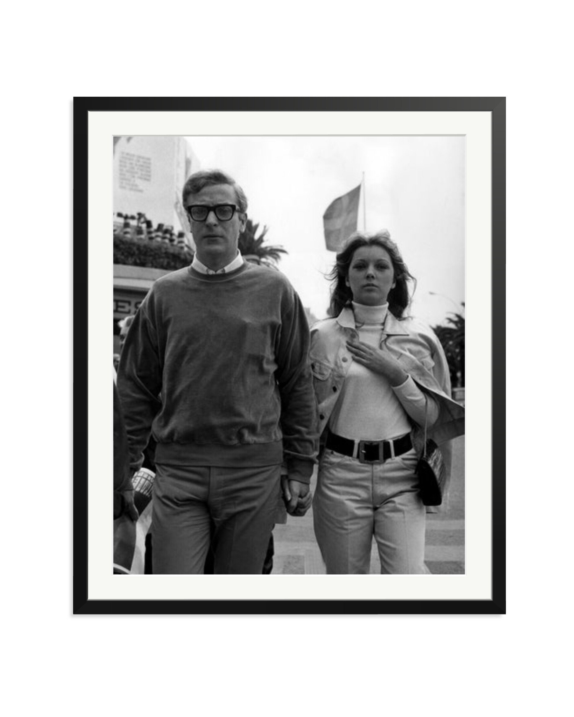 Michael Caine and Betsy Motte Black / XXL