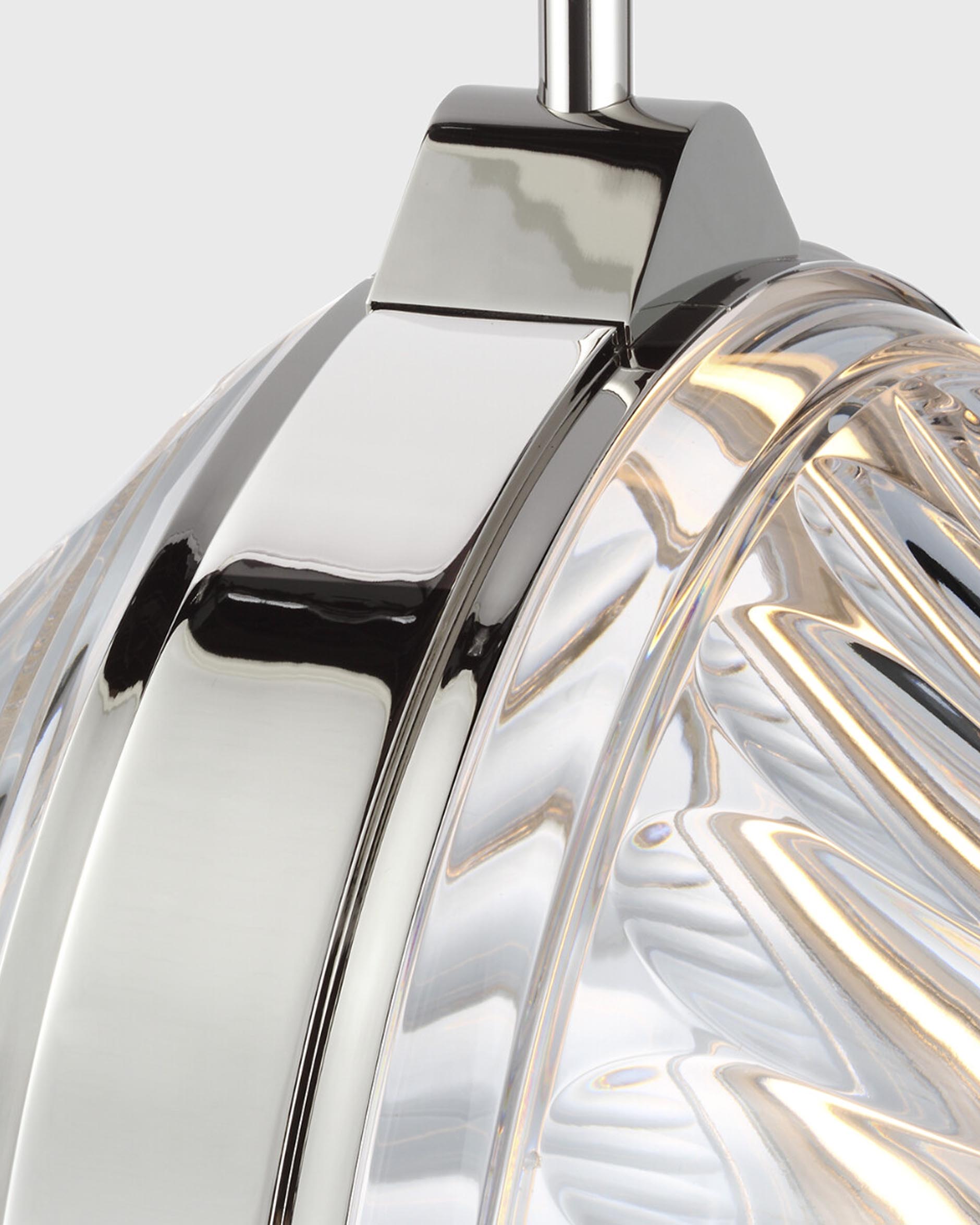 Copper Coast 15" Pendant Olive Cut Nickel