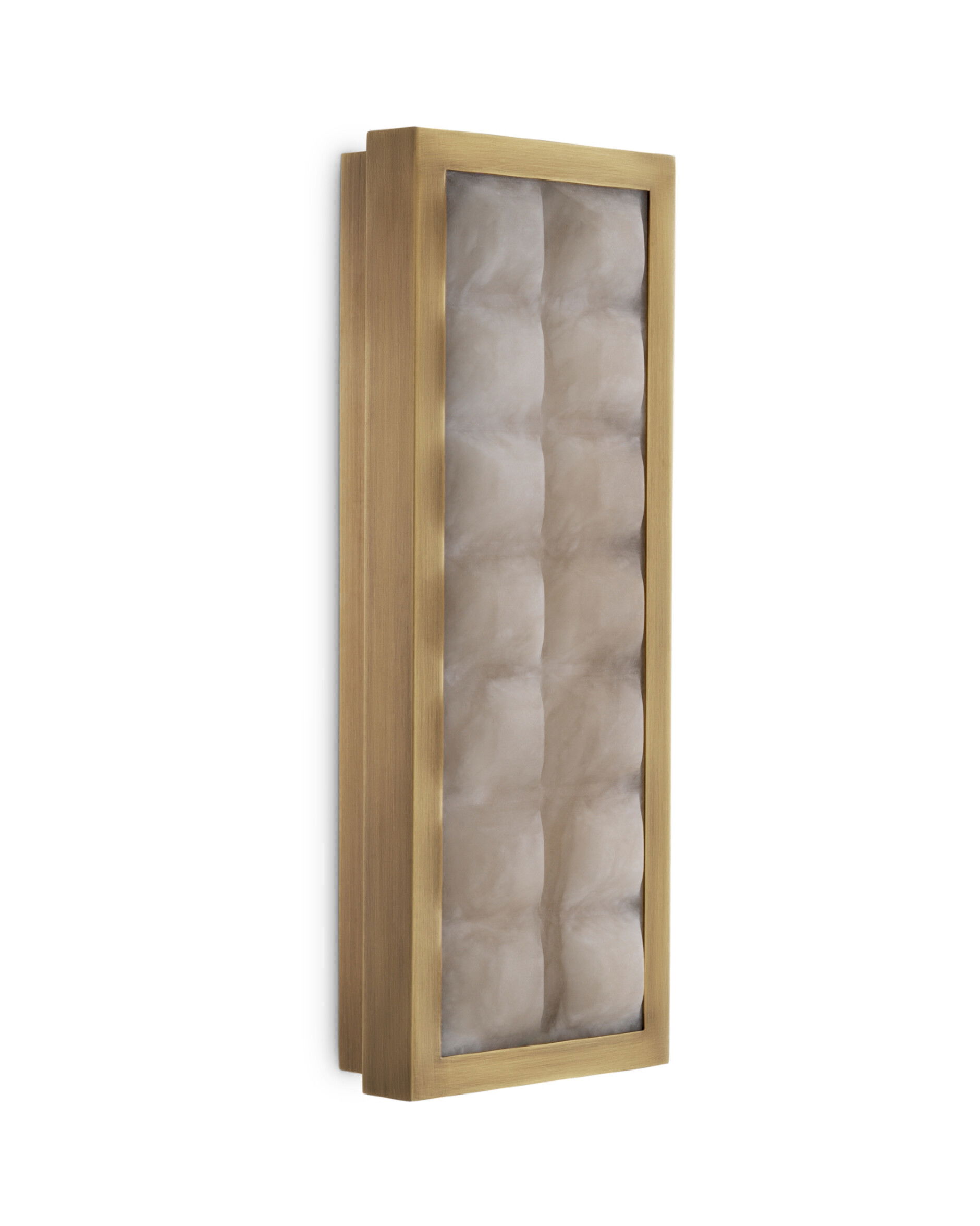 Cabildo vägglampa antik mässing