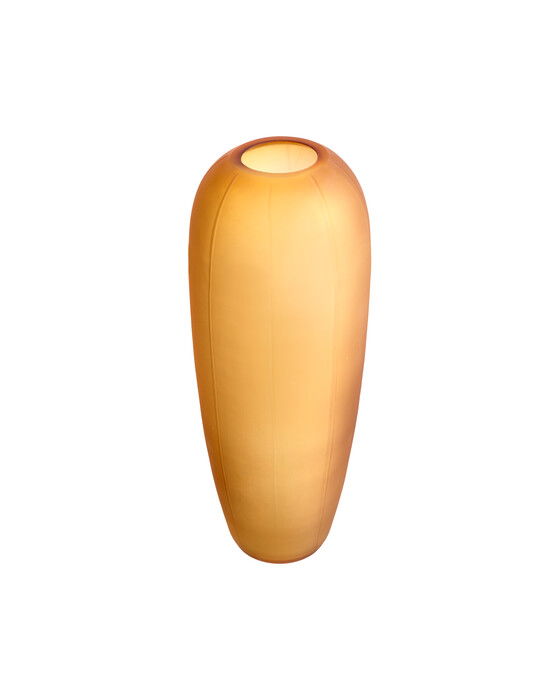 Zenna vase amber