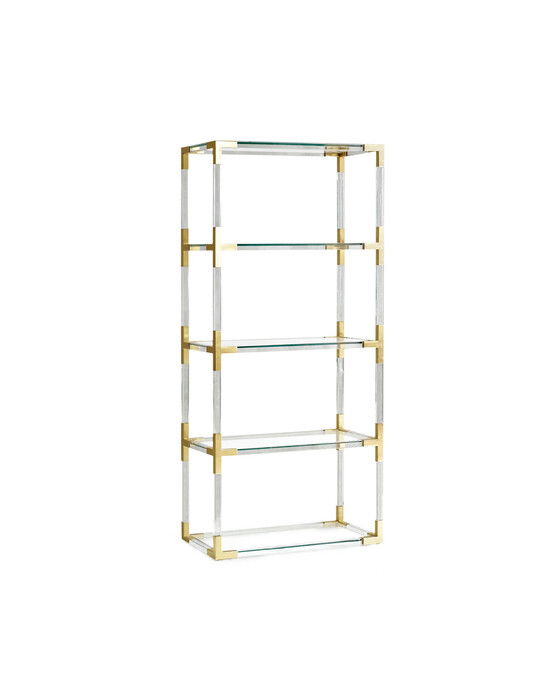 jacques bokhylla mässing