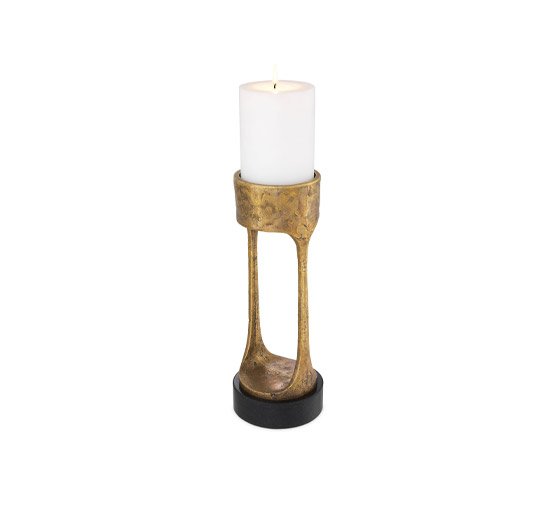 Messing - Bologna candle holder brass