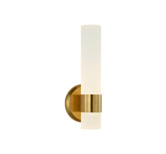 null - Barton Single Arm Sconce Natural Brass
