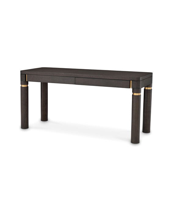 carmel skrivbord mocha ekfanér