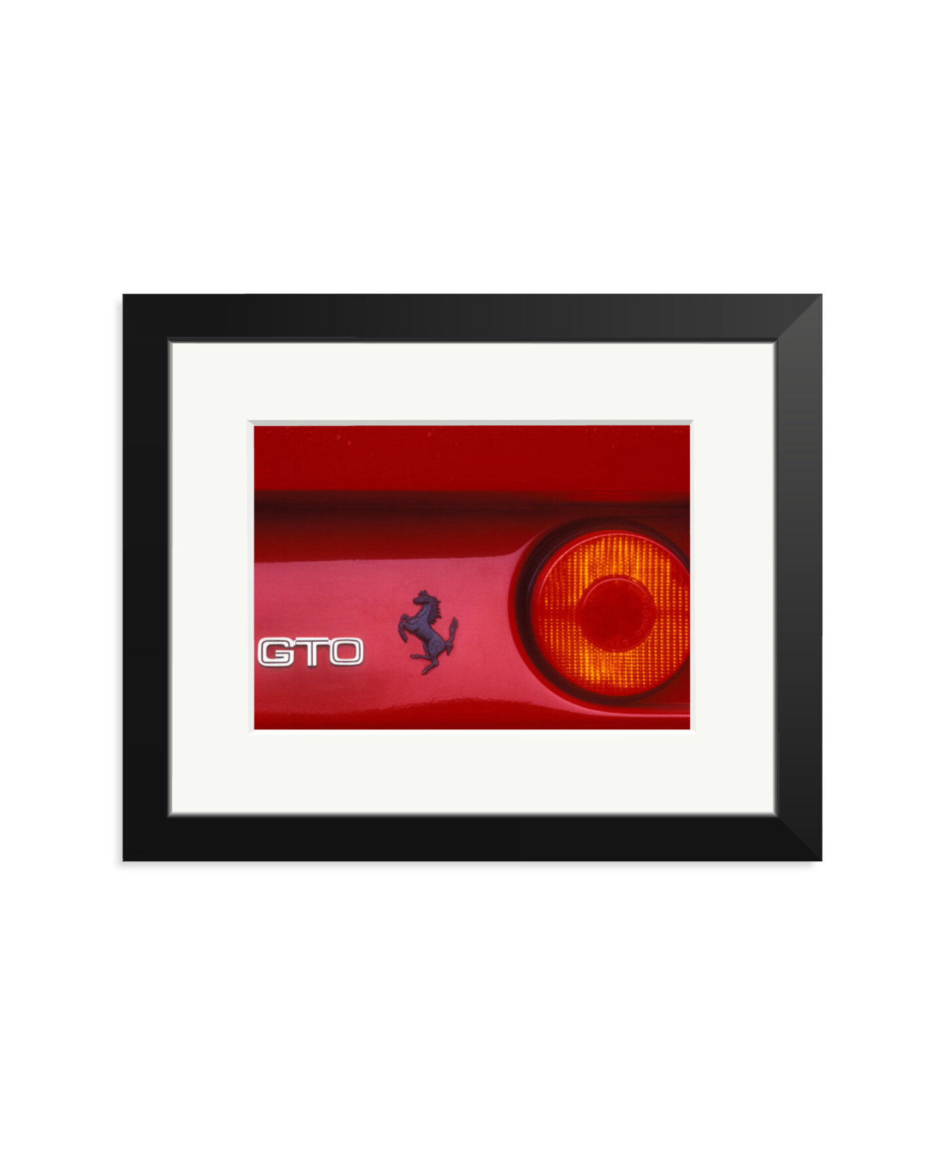Ferrari 288 badge Black / Small