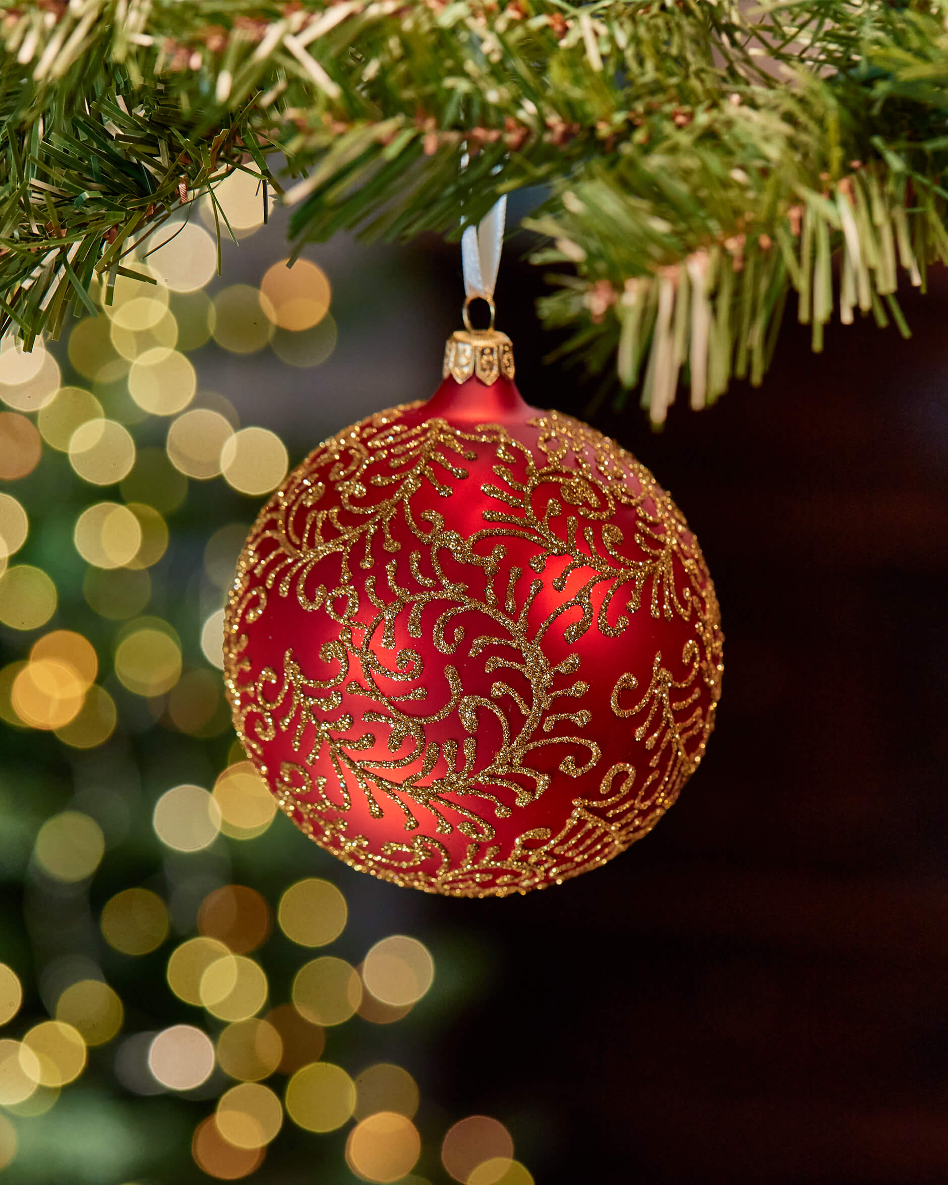 Lux Amelia julkula röd 10cm