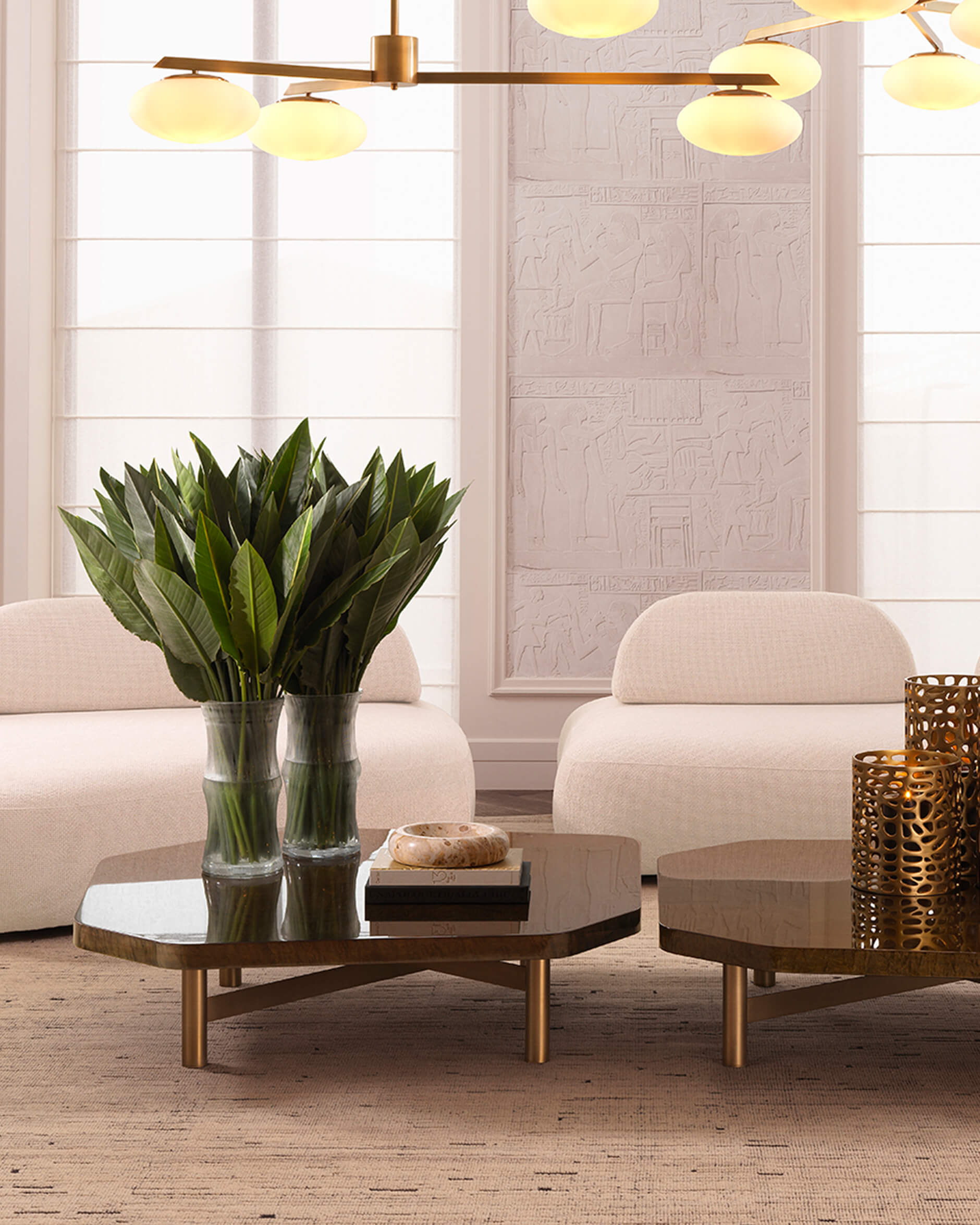 Lizz skål travertine OUTLET