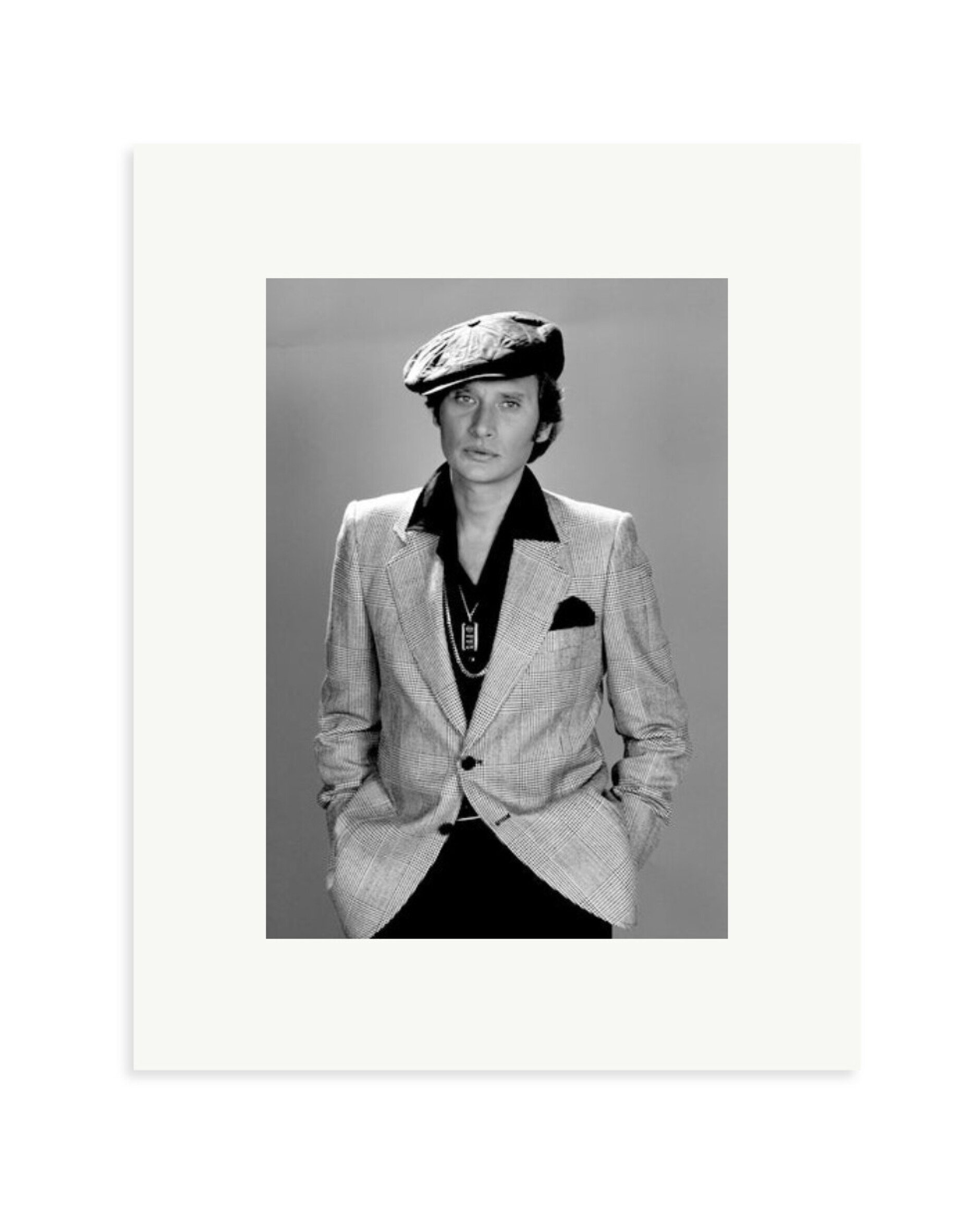 Johnny Hallyday, 1976 Print Only / Small