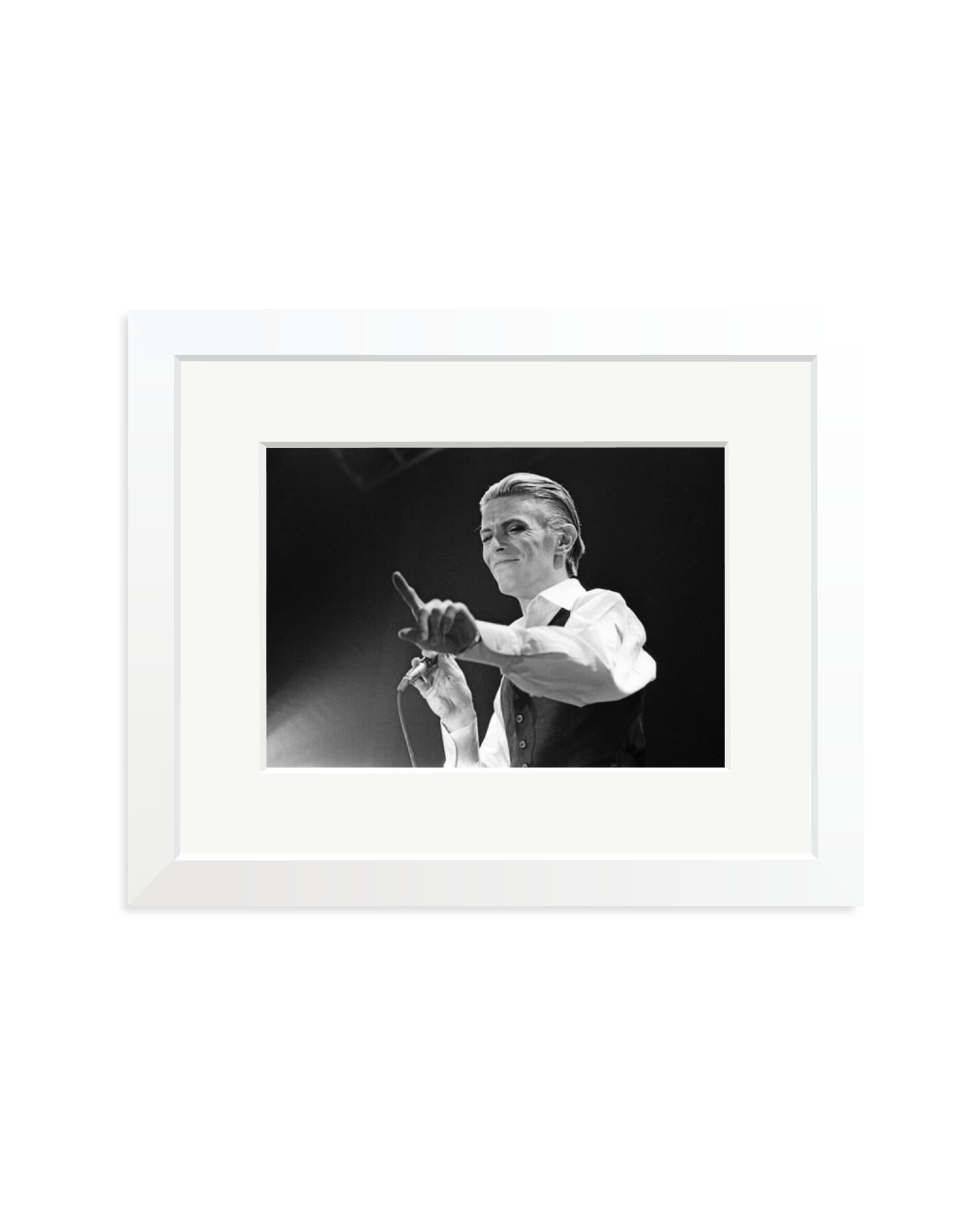 David Bowie Isolar Tour White / Small