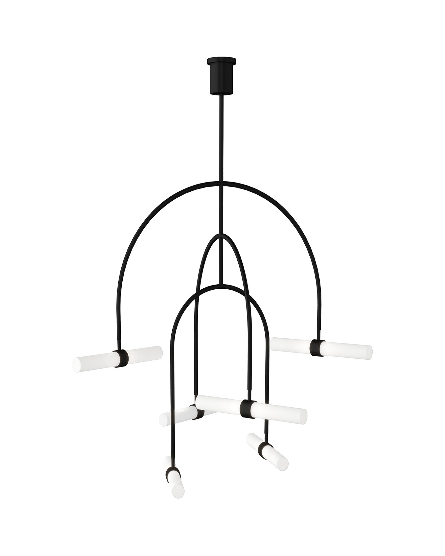 Calumn 6L takkrona svart