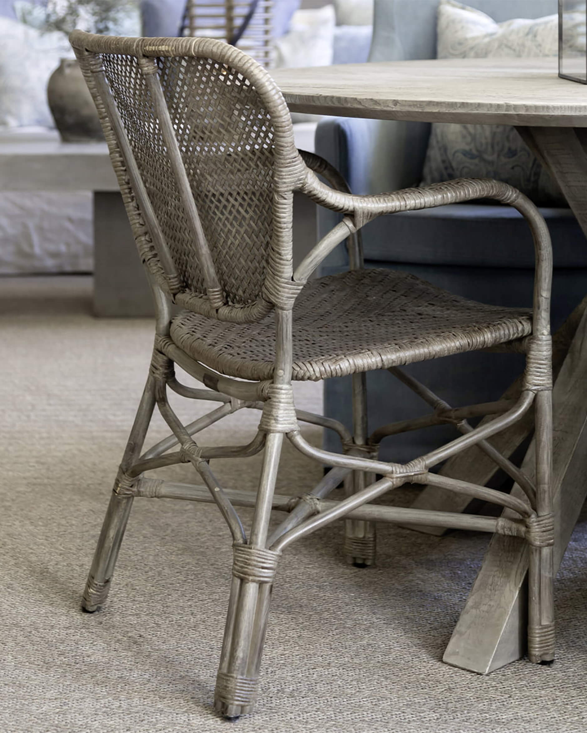 Bianca karmstol grå OUTLET