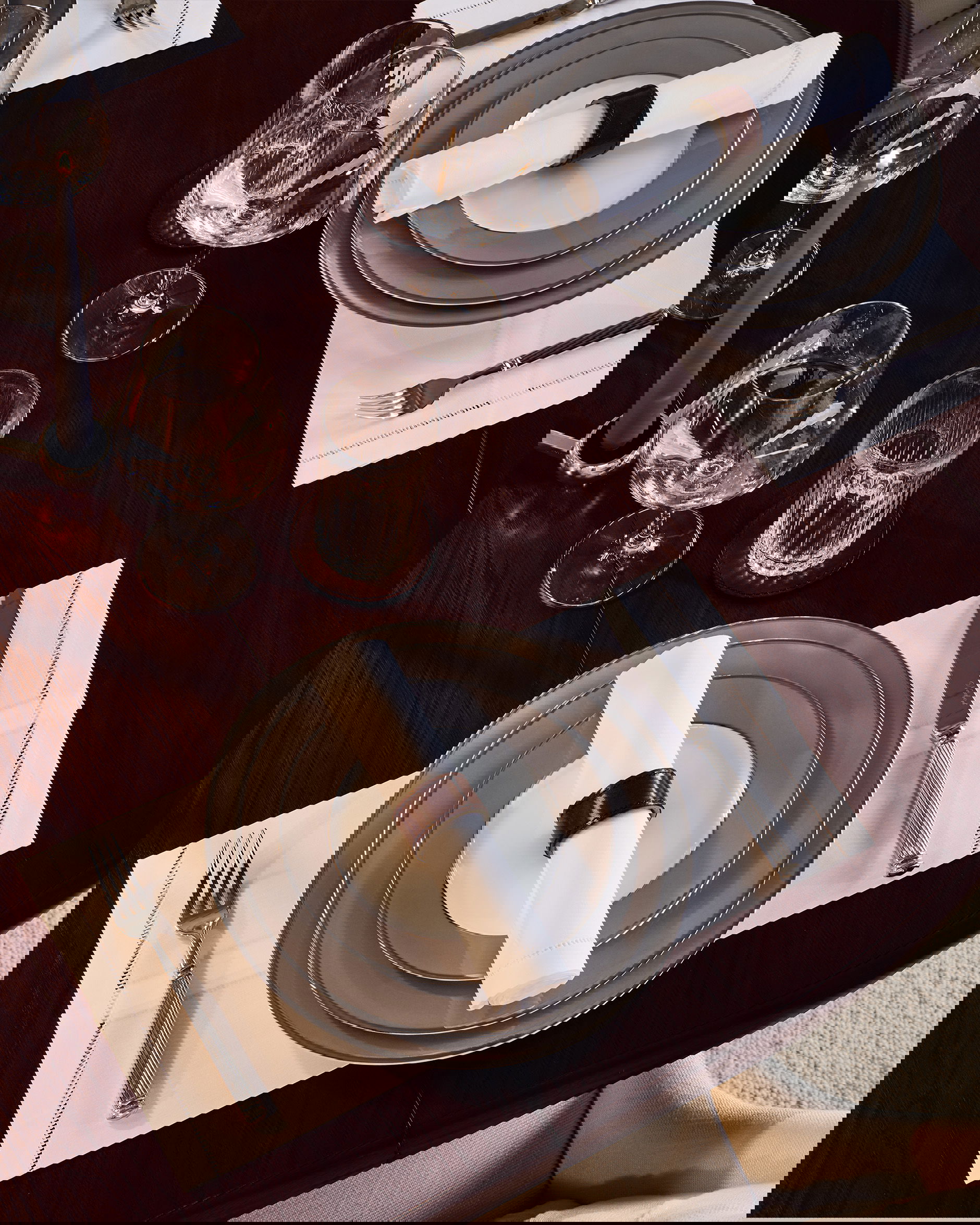 Fairmont assiett grå 6-pack