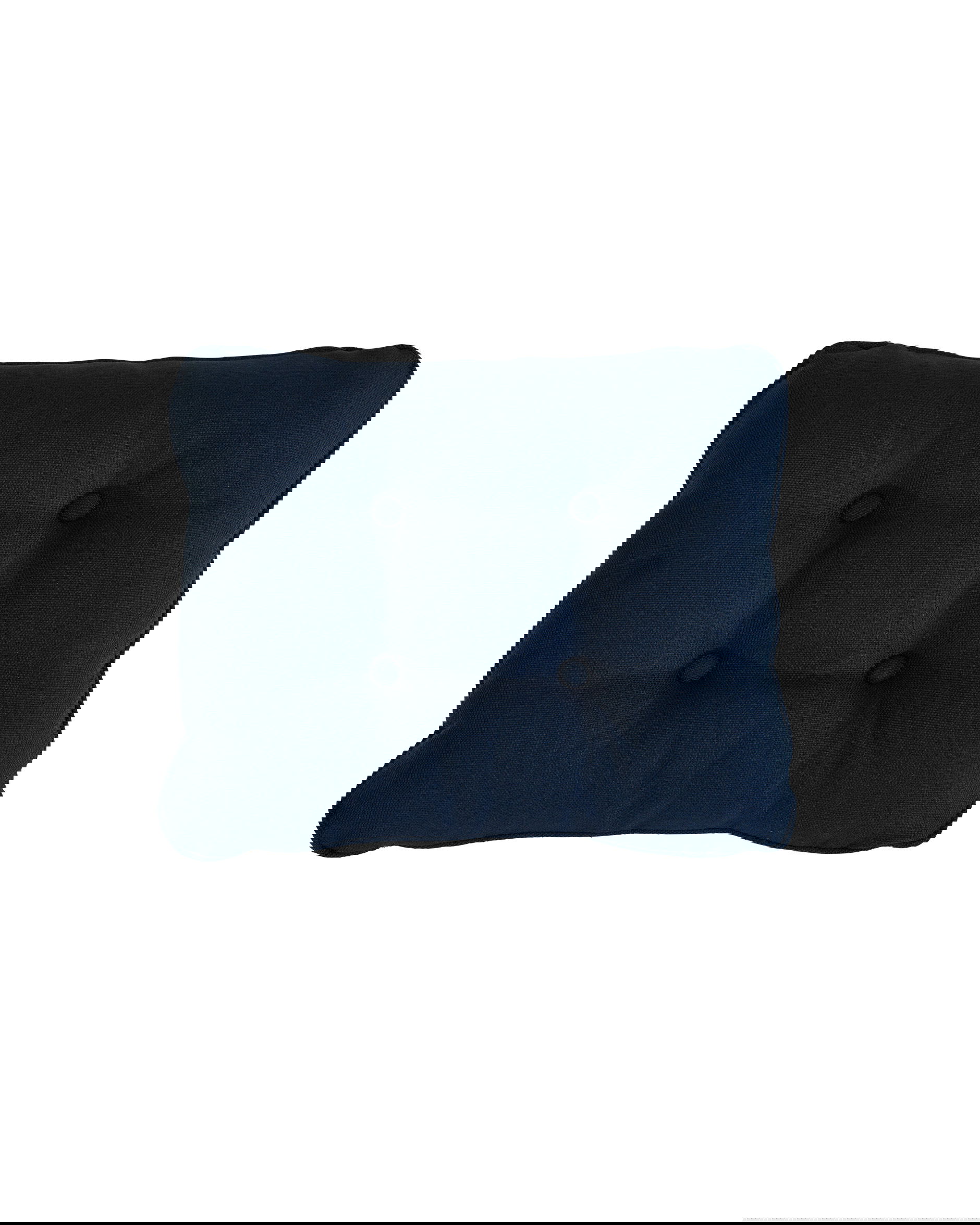 Dog bed cushion indigo