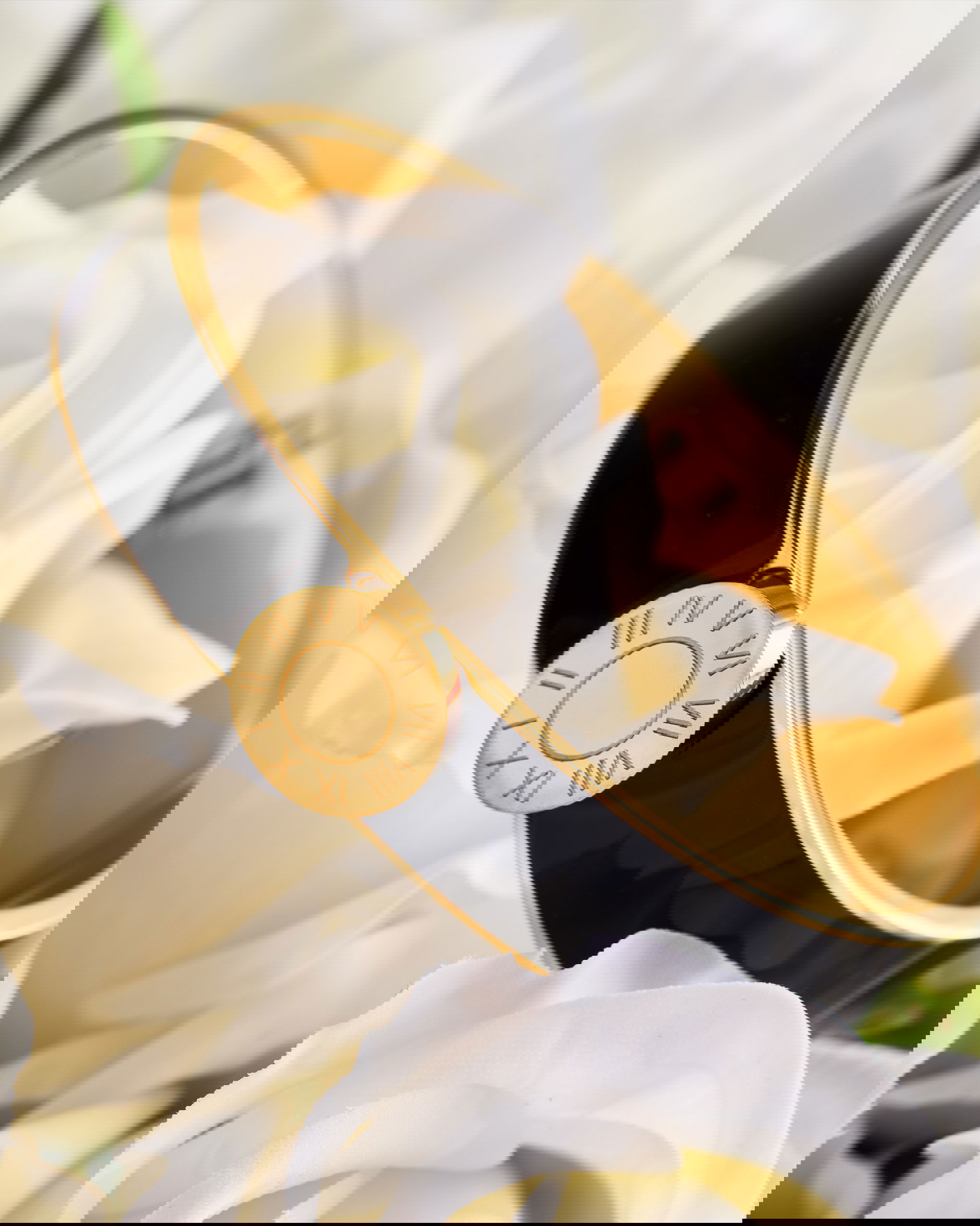 Bangle Romeinse cijfers armband zwart