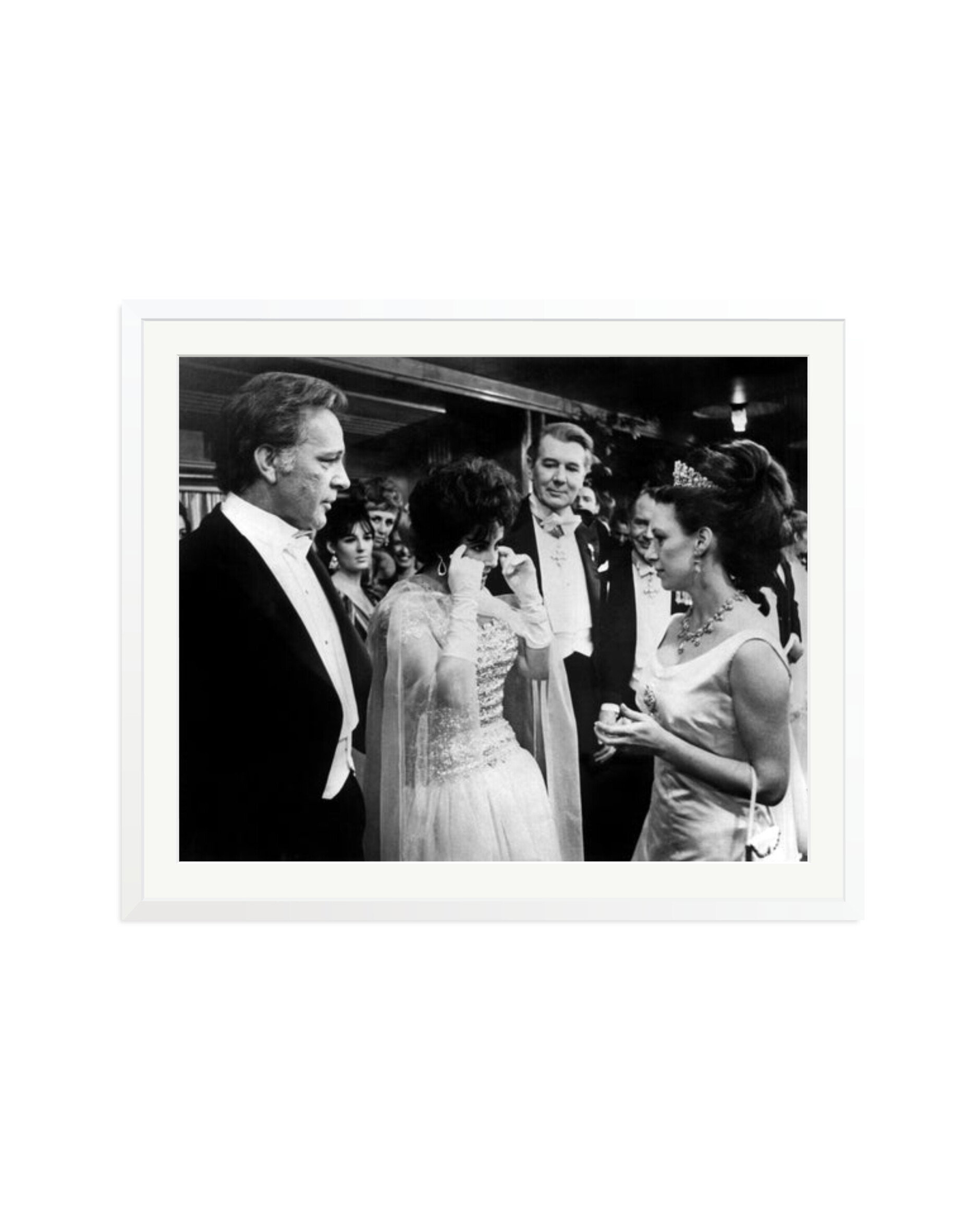 Burton, Taylor and Princess Margaret White / XXL