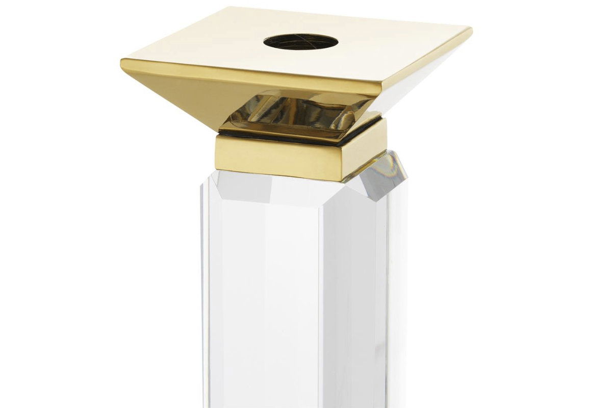 Livia Candlesticks Gold set of 3