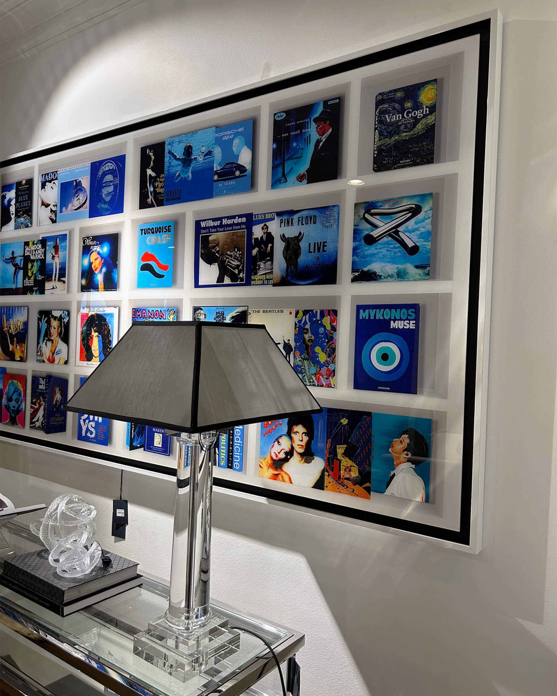 A Kind of Blue, White Frame