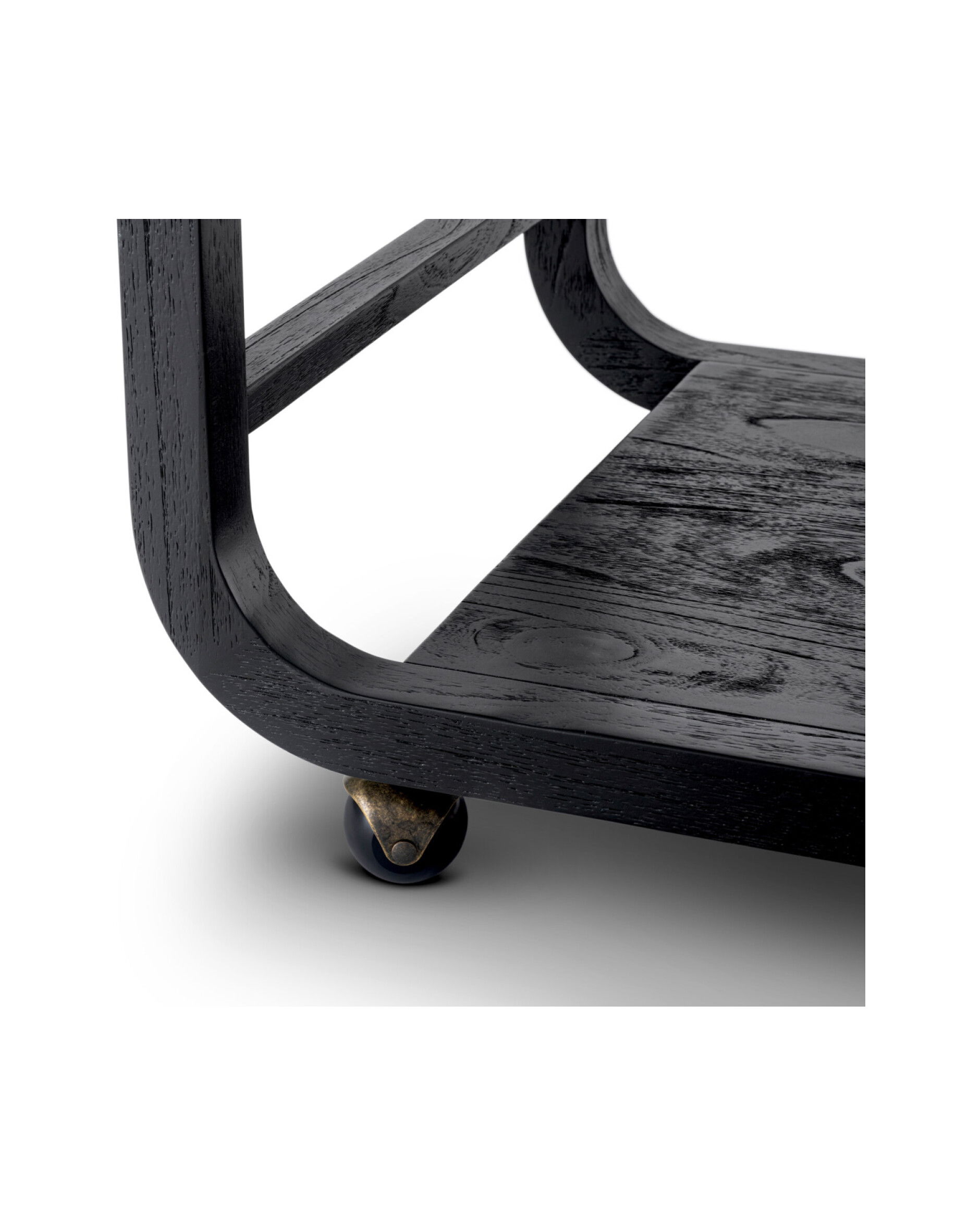 Mayfair serveerwagen zwart