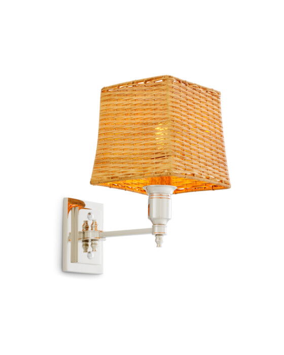 Lexington vägglampa nickel/rotting