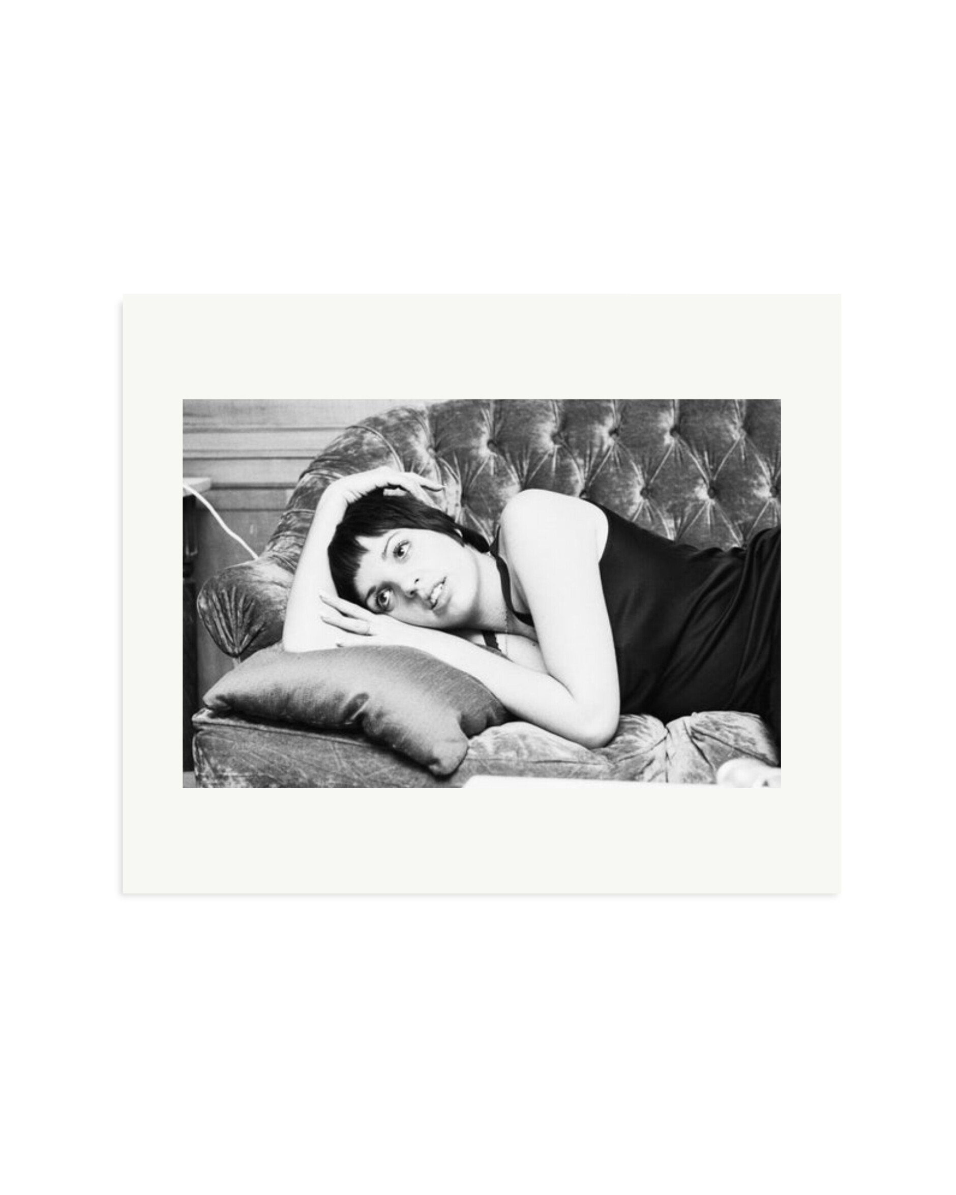 Liza Minnelli, Rehearsal in Paris Print Only / Large