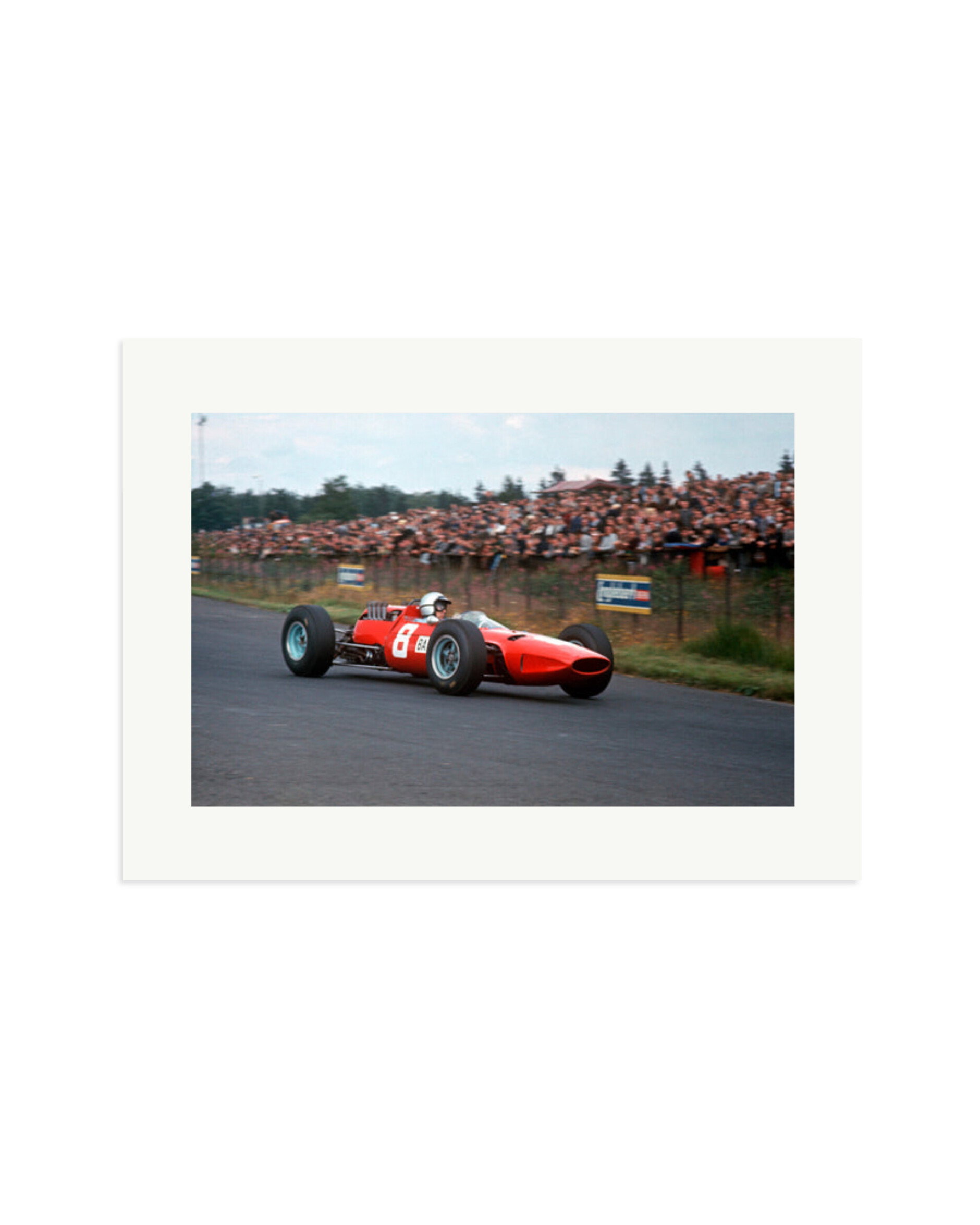 Lorenzo Bandini in Ferrari 156 Print Only / XL